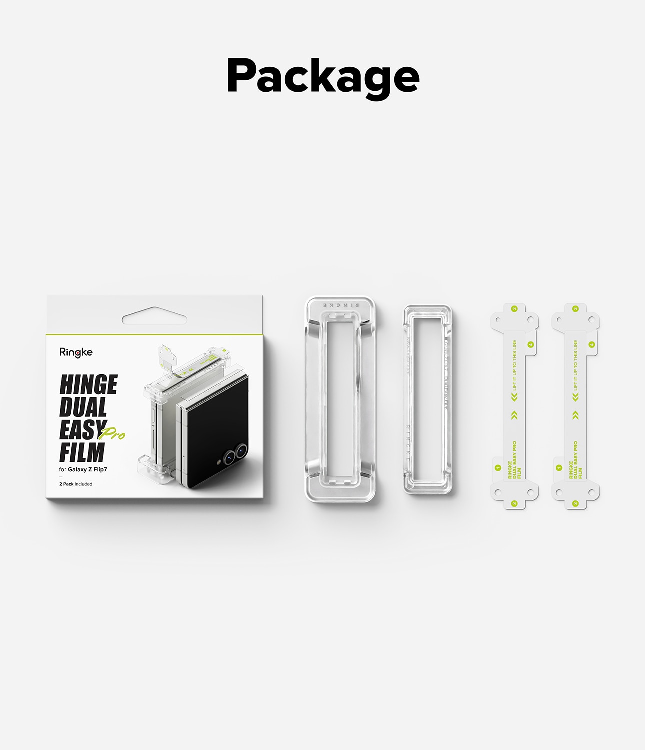 Hinge Dual Easy Pro Film (2-pack) Samsung Galaxy Z Flip 7