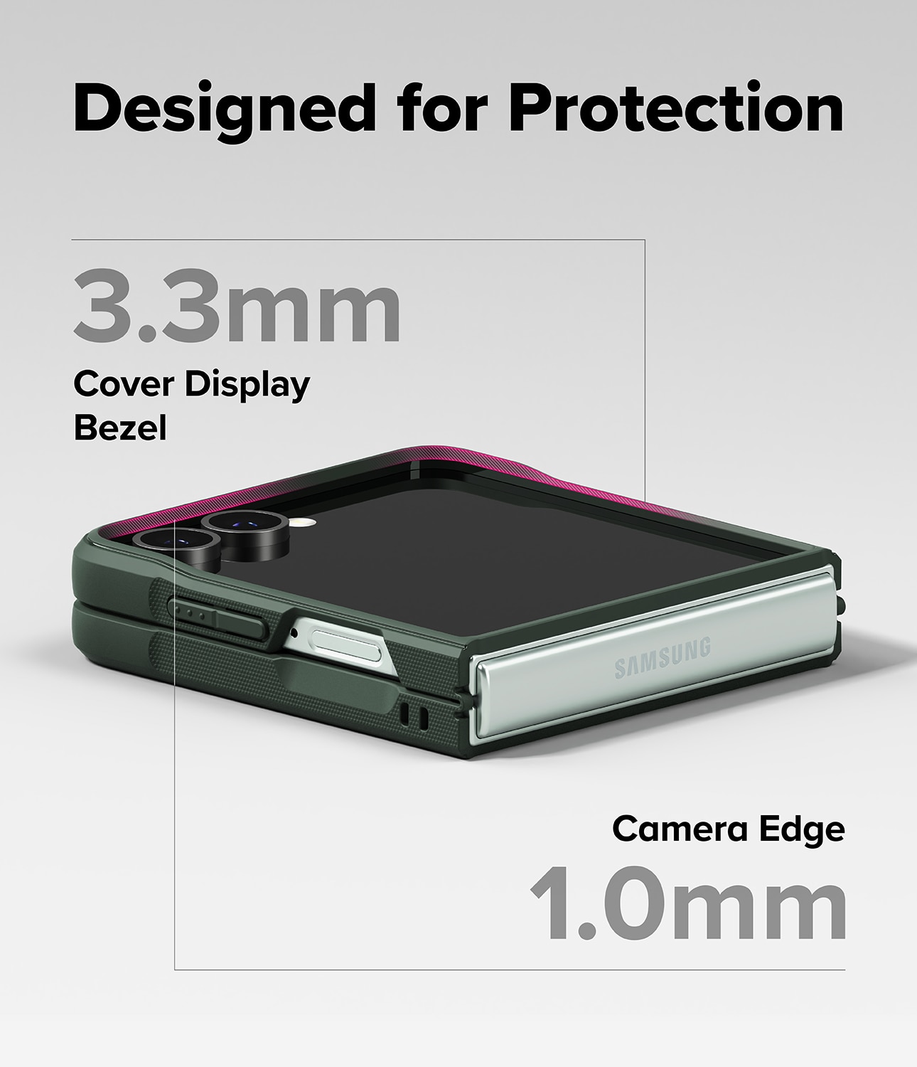 Onyx Case Samsung Galaxy Z Flip 7 Dark Green
