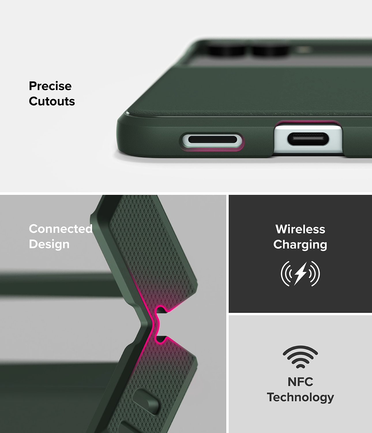 Onyx Case Samsung Galaxy Z Flip 7 Dark Green