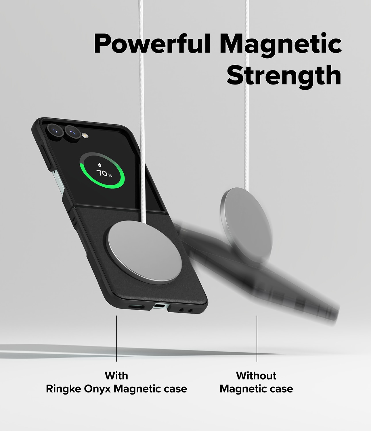Onyx Magnetic Case Samsung Galaxy Z Flip 7 Black