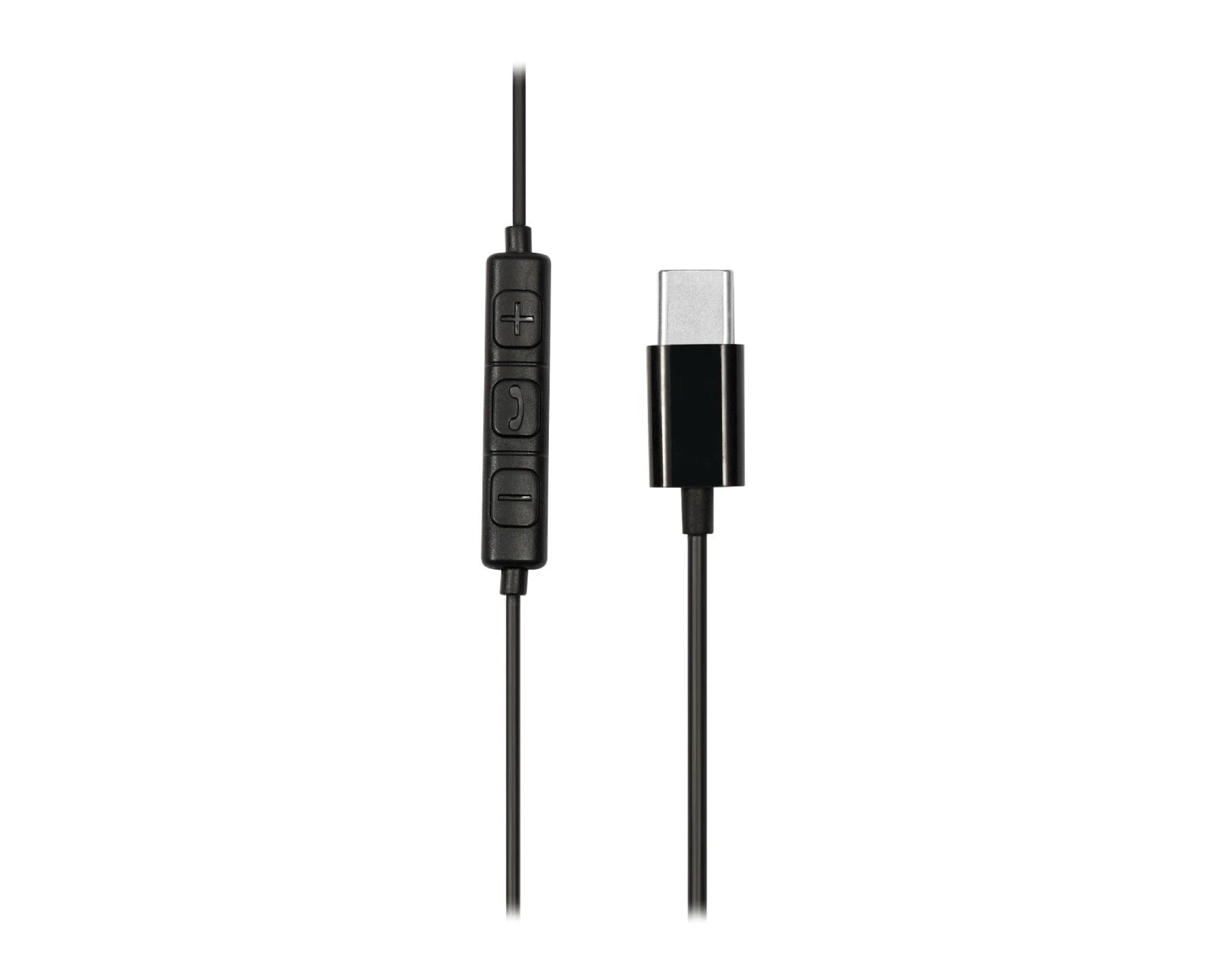 In-ear USB-C Hörlurar svart