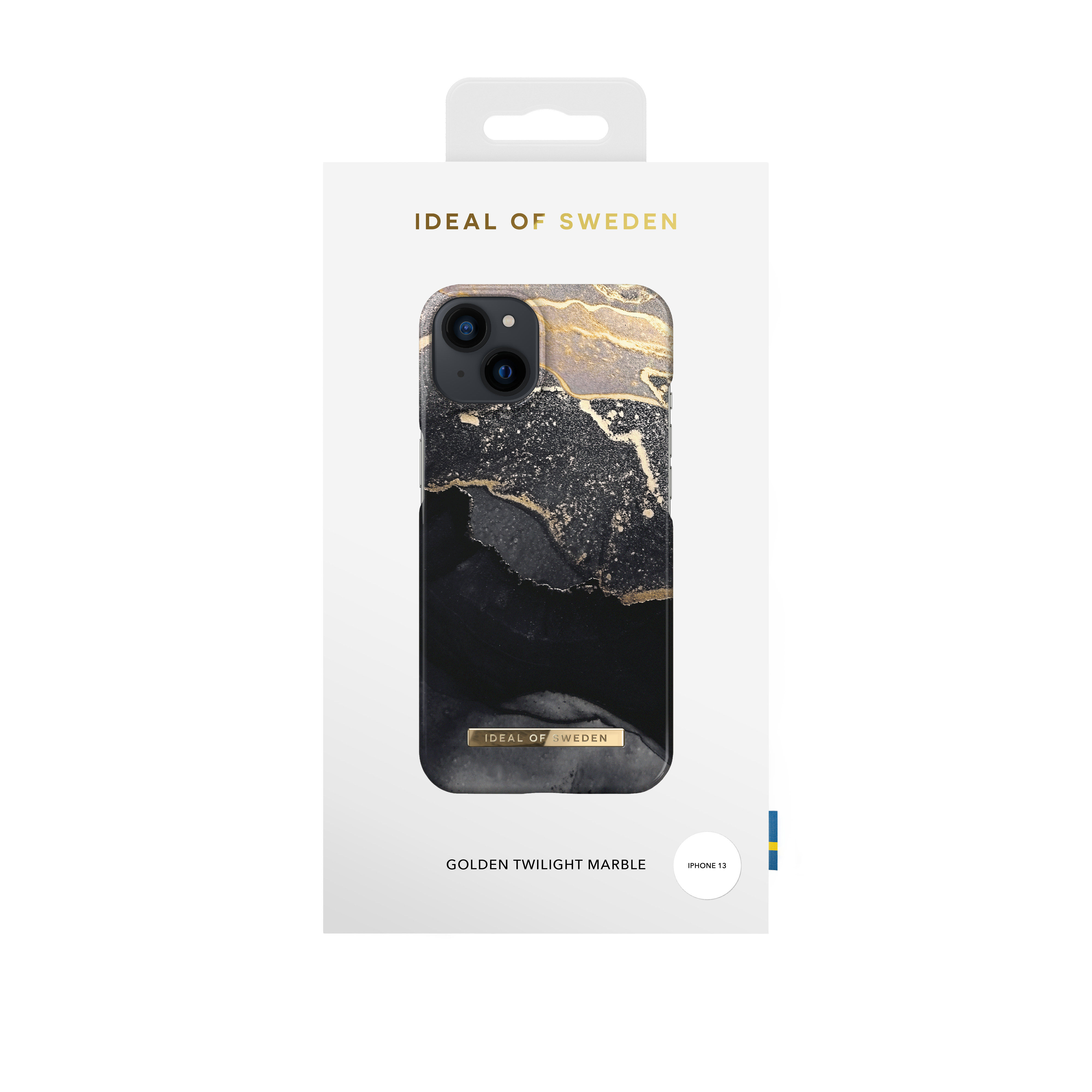 Fashion Case iPhone 13 Golden Twilight Marble