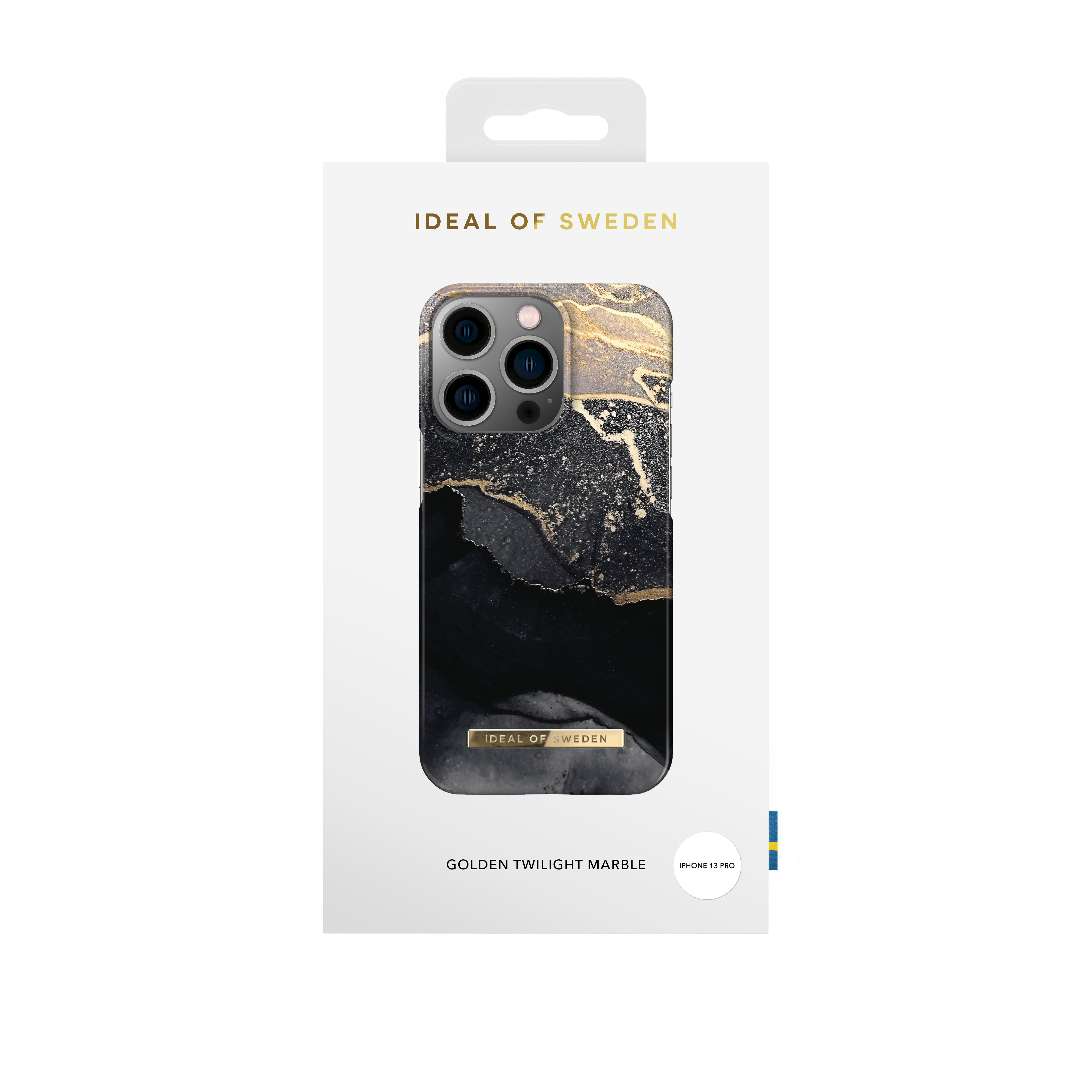 Fashion Case iPhone 13 Pro Golden Twilight Marble