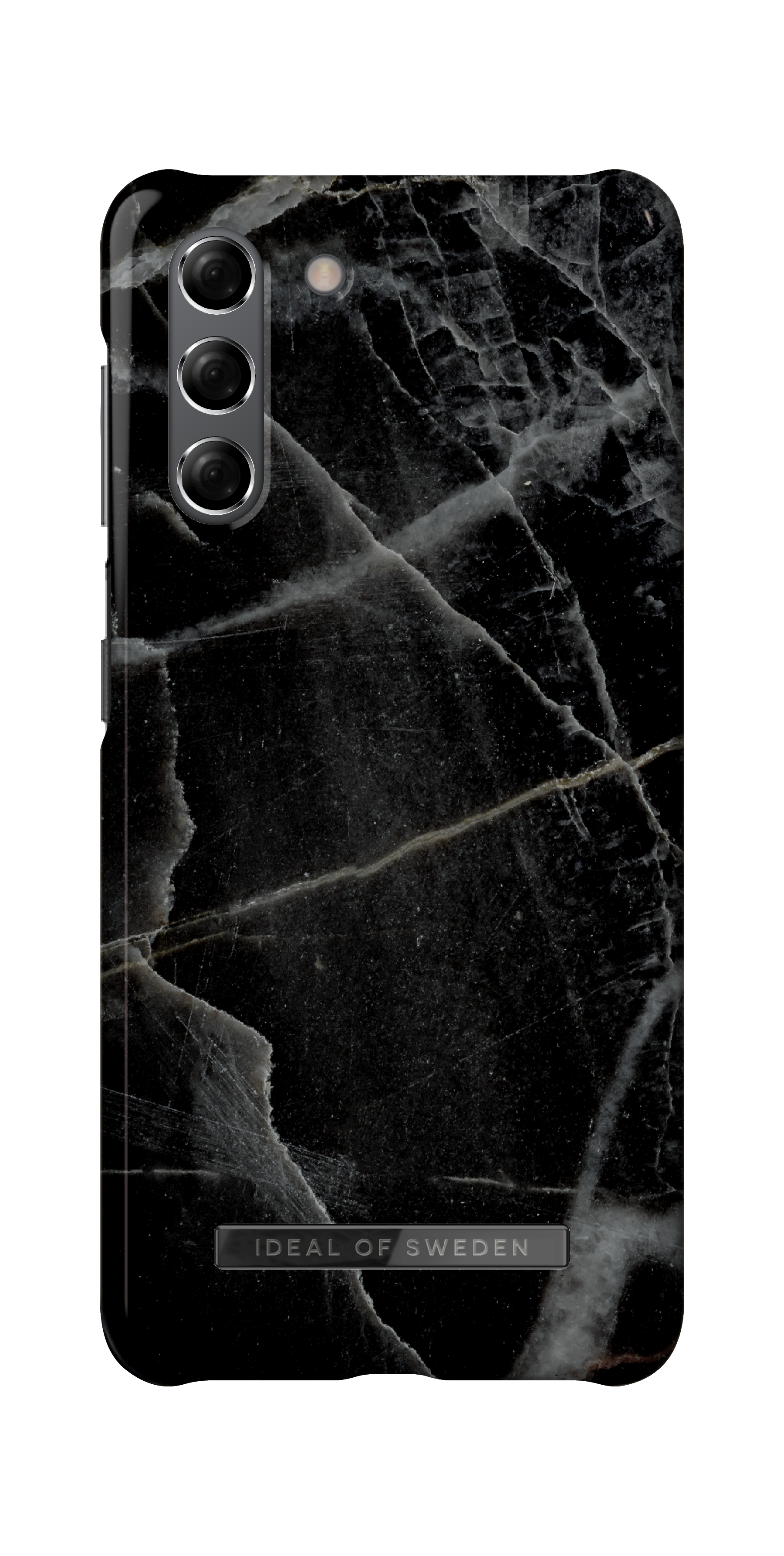 Fashion Case Galaxy S22 Black Thunder Marble