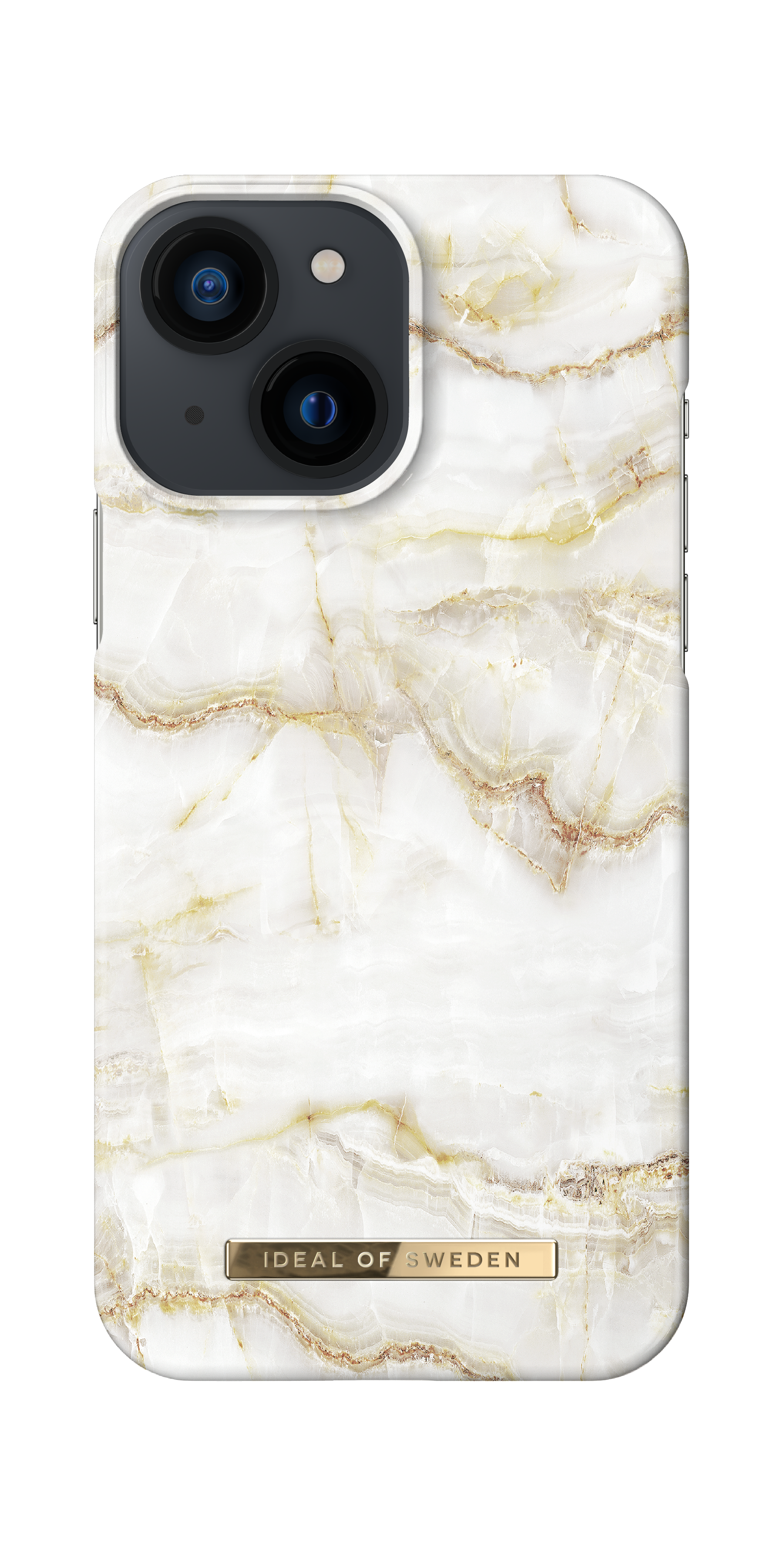 Fashion Case iPhone 13 Mini Golden Pearl Marble