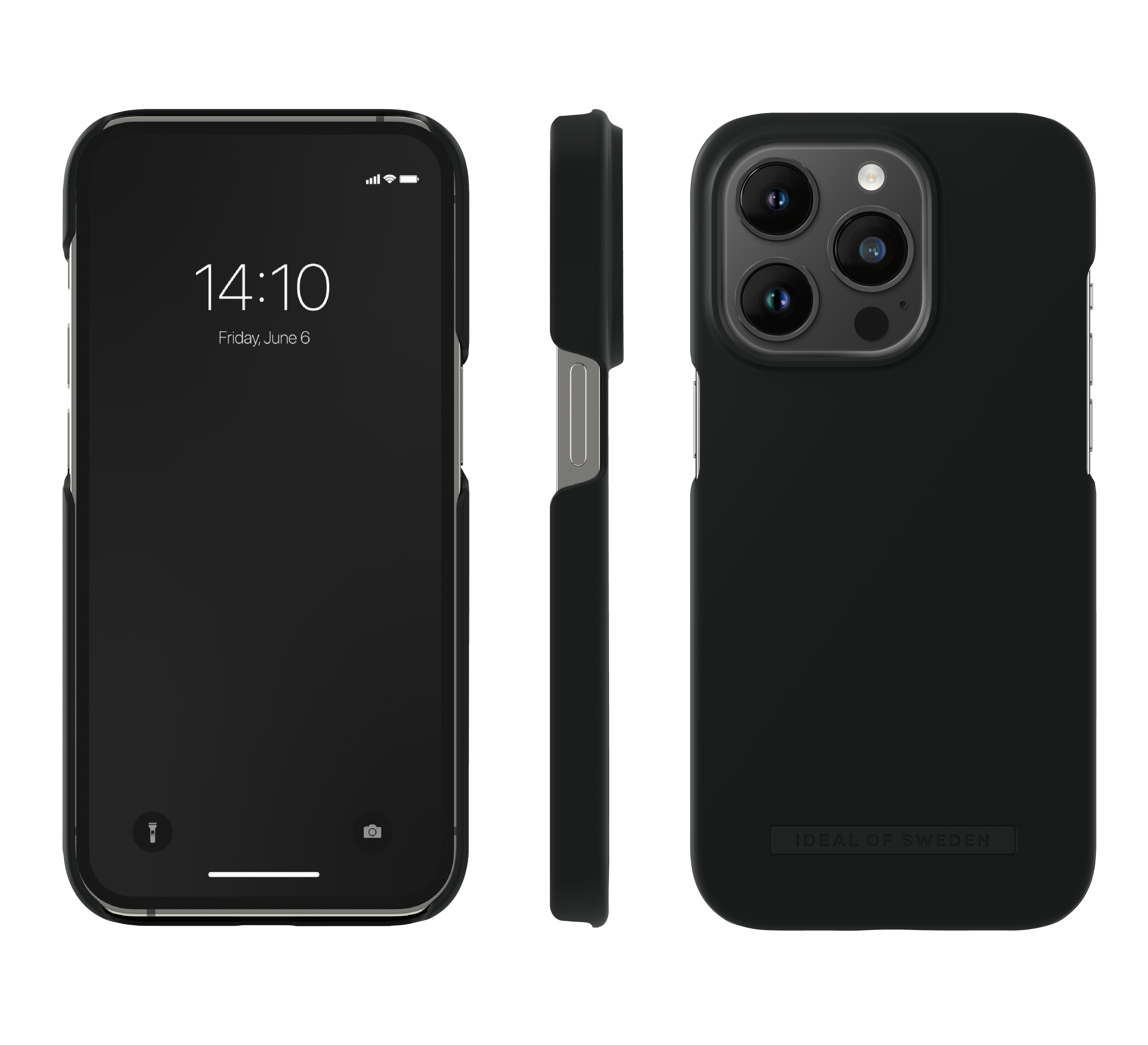 Seamless Case iPhone 14 Pro Max Coal Black