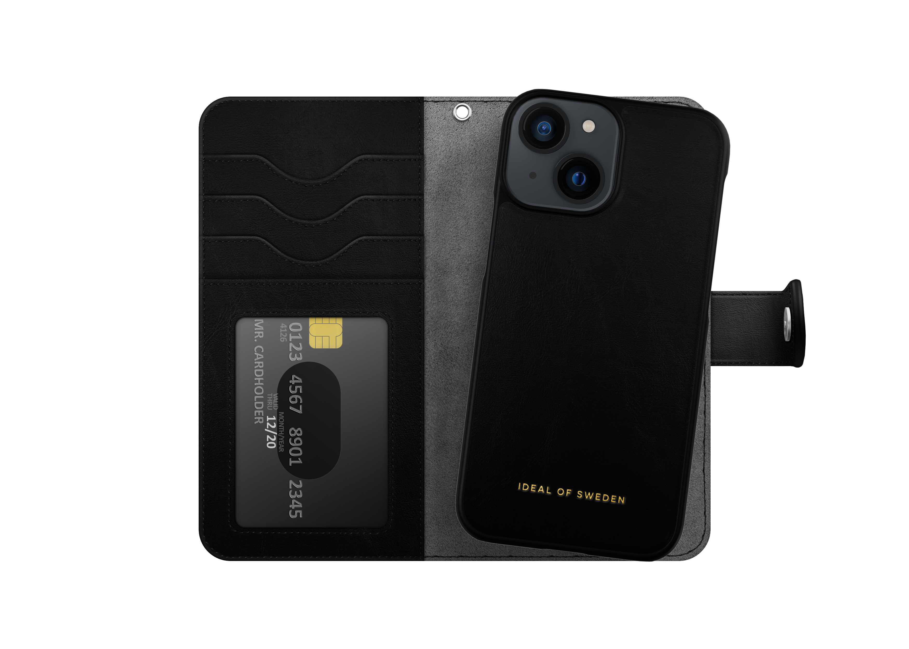Magnet Wallet+ iPhone 12 Mini Black