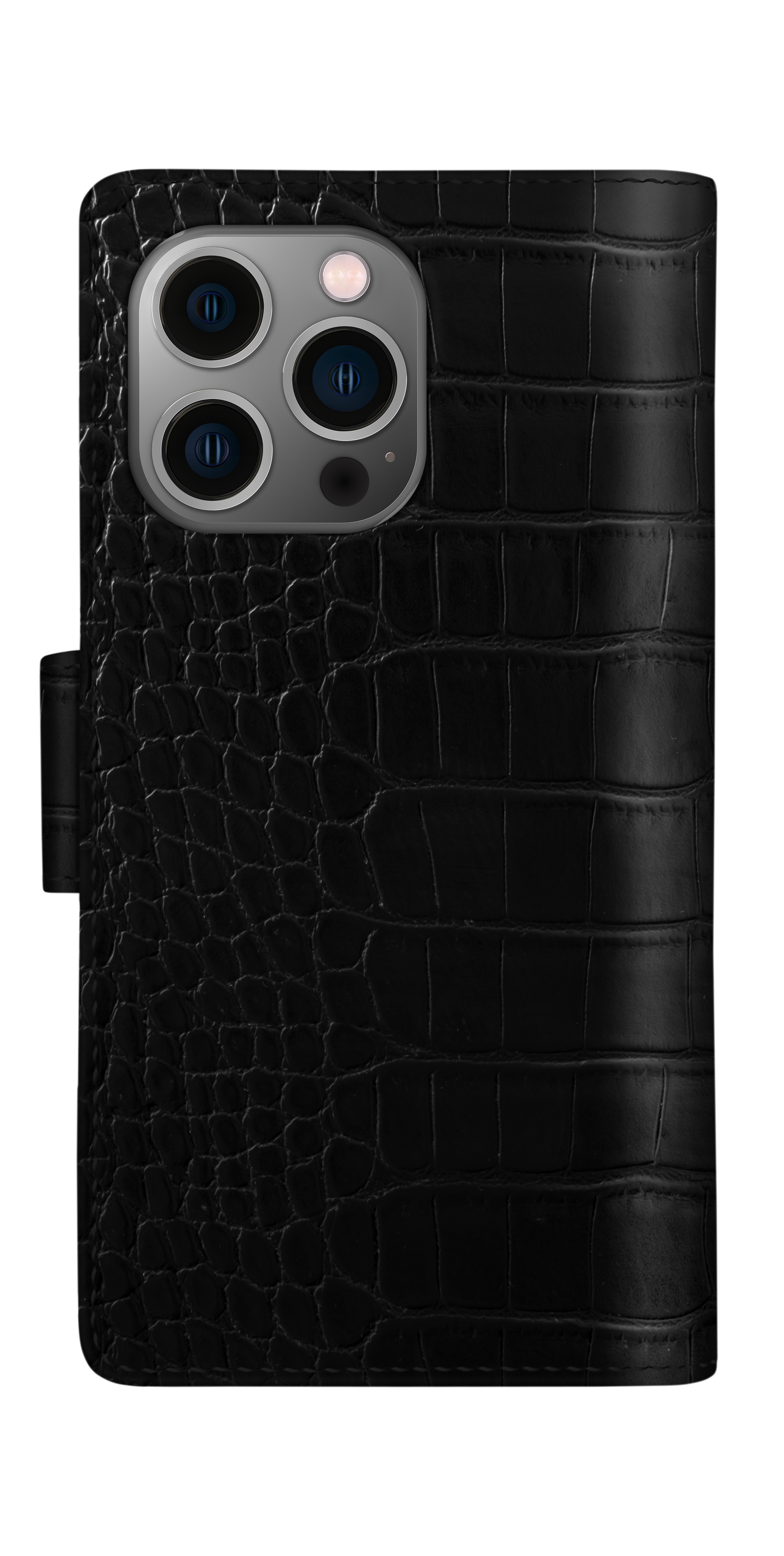 Cora Wallet iPhone 13 Pro Jet Black Croco