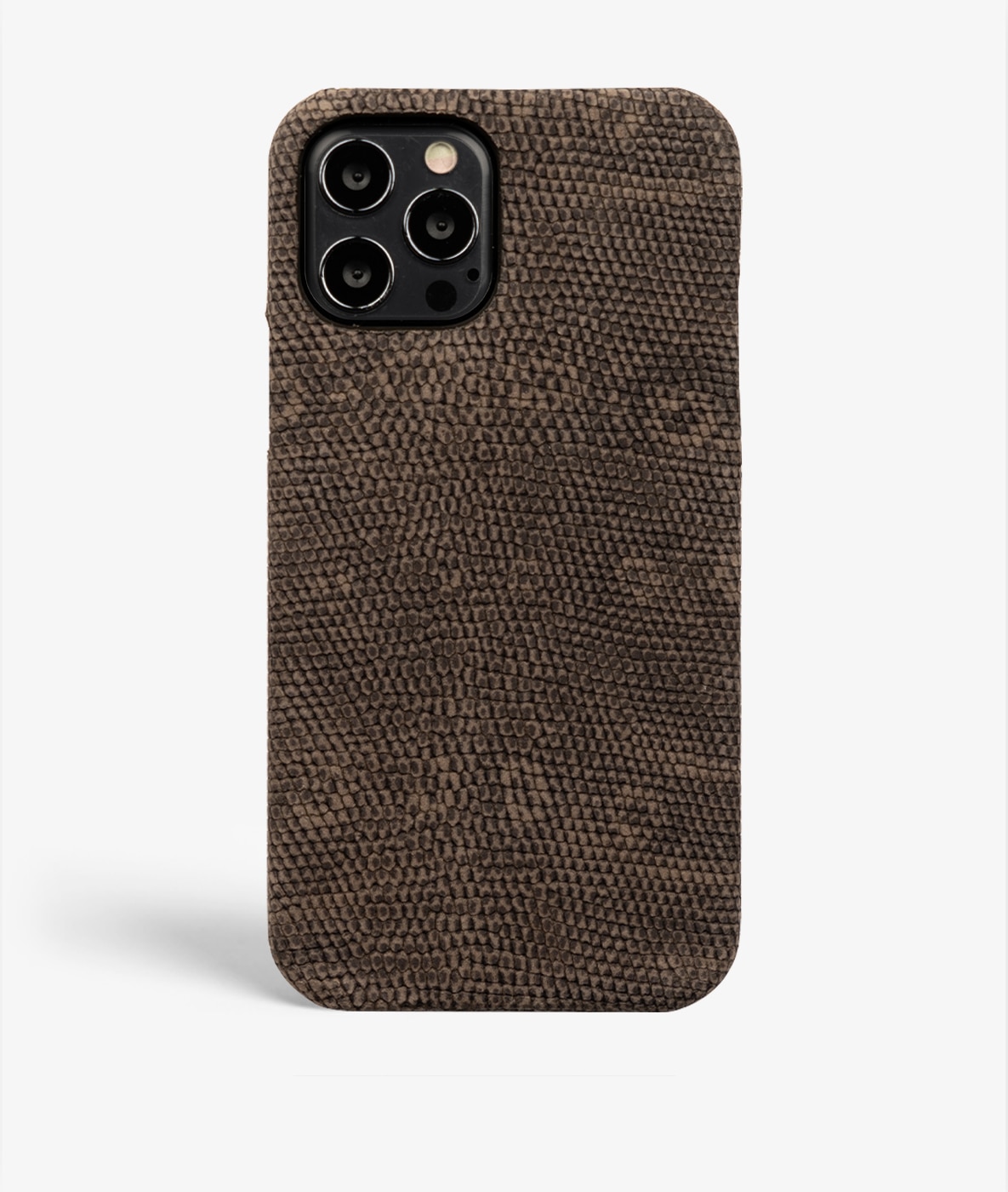 Skal iPhone 12/iPhone 12 Pro Soft Iguana Mud