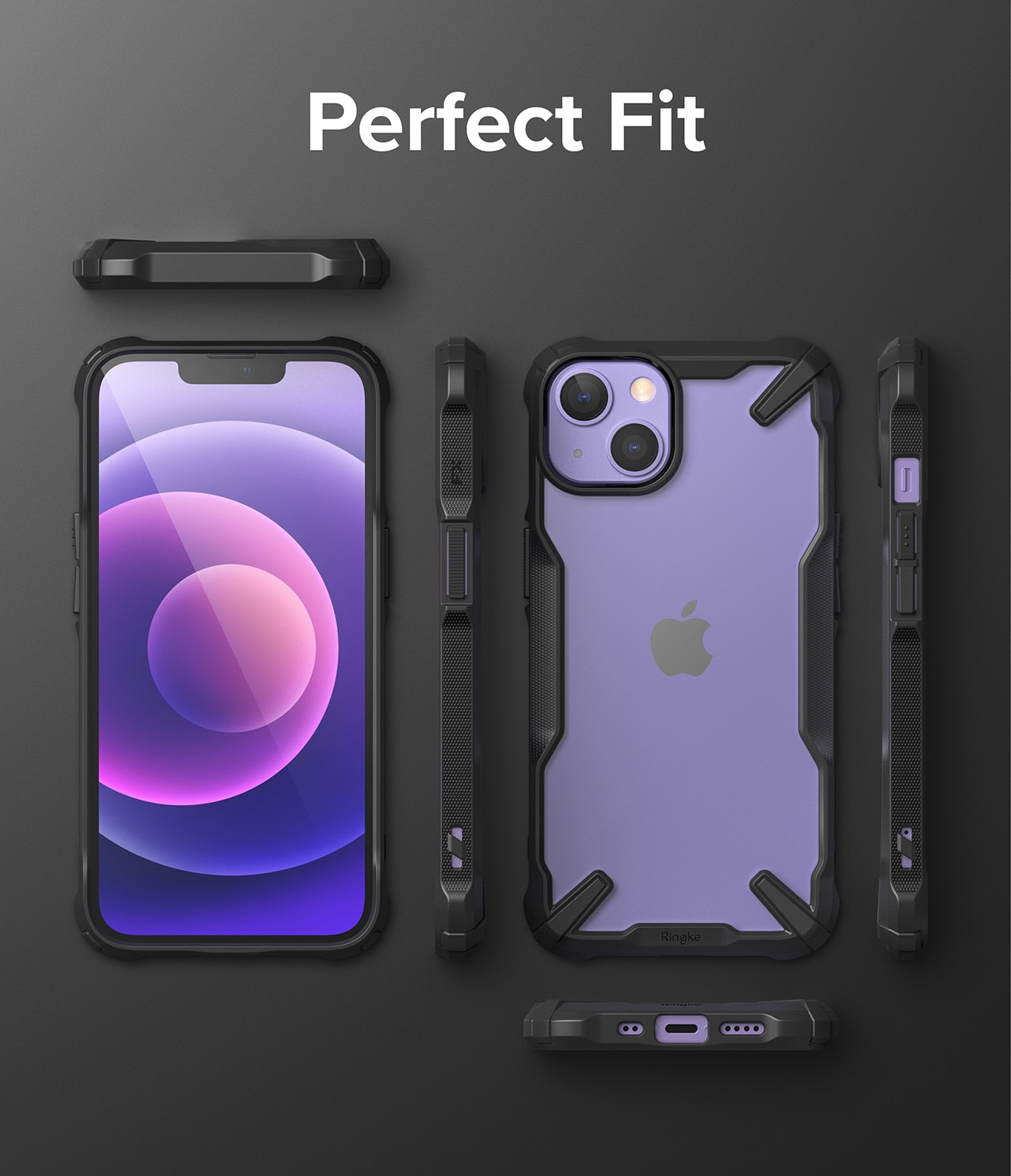 Fusion X Case iPhone 13 Mini Black