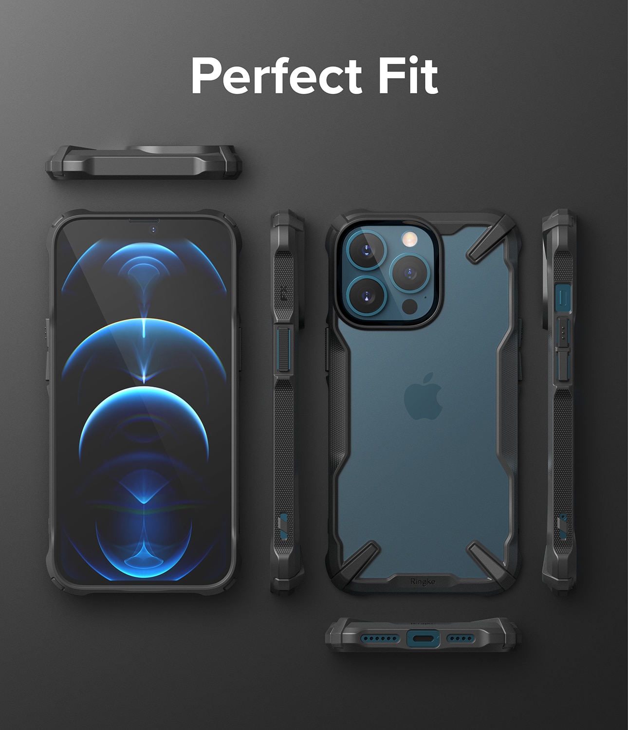 Fusion X Case Apple iPhone 13 Pro Max Svart