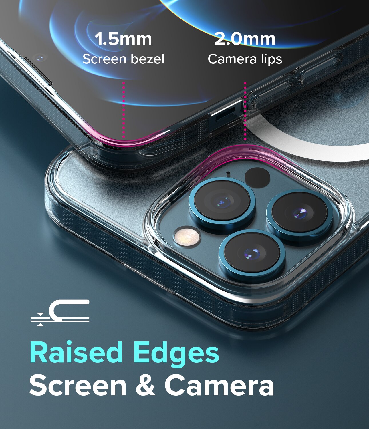 Fusion Magnetic Case Apple iPhone 13 Pro Max Genomskinlig