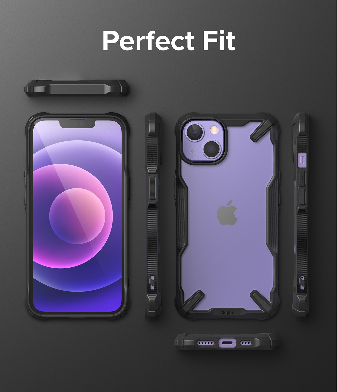 Fusion X Case iPhone 13 Black