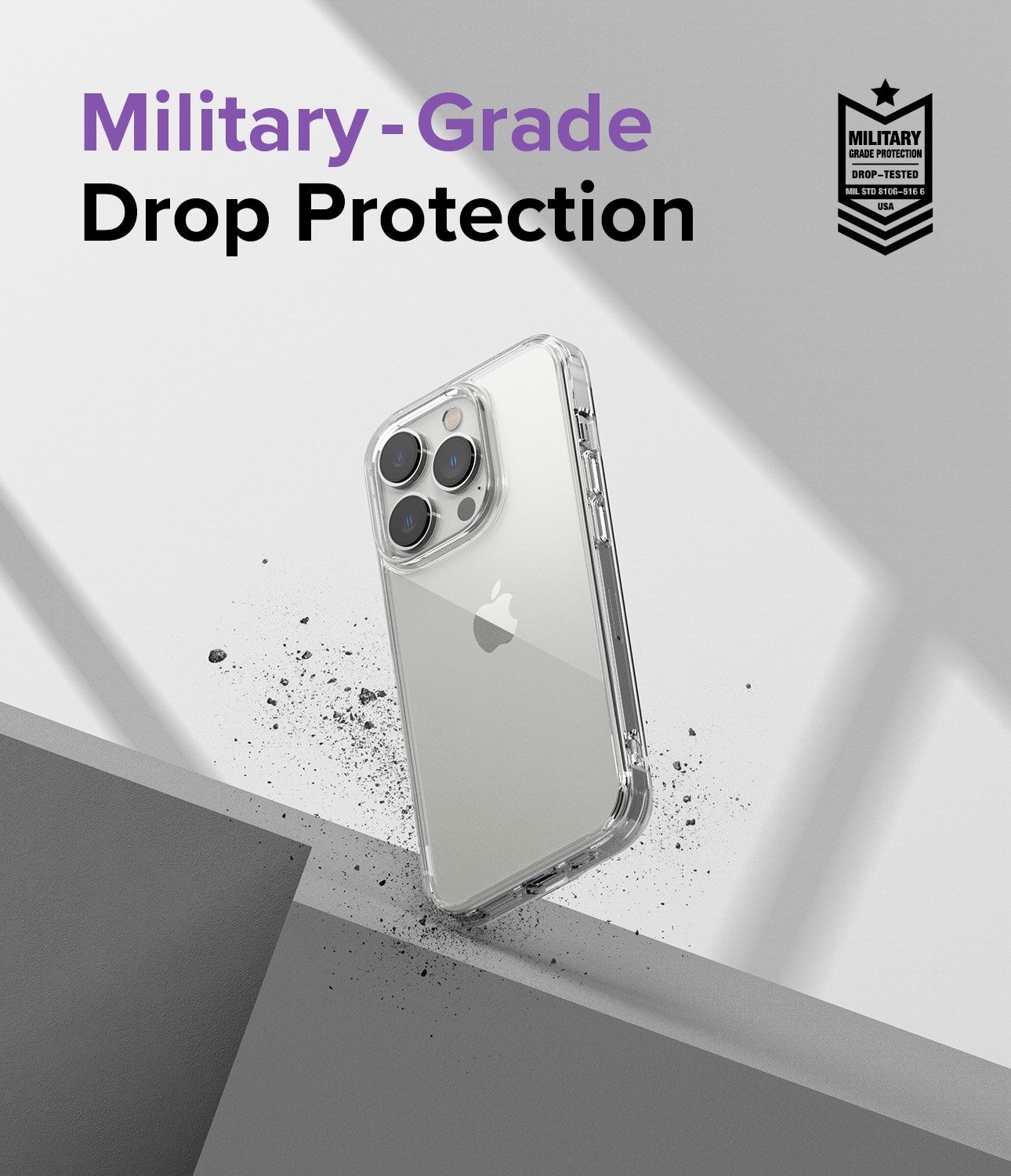 Fusion Case iPhone 14 Pro Genomskinlig