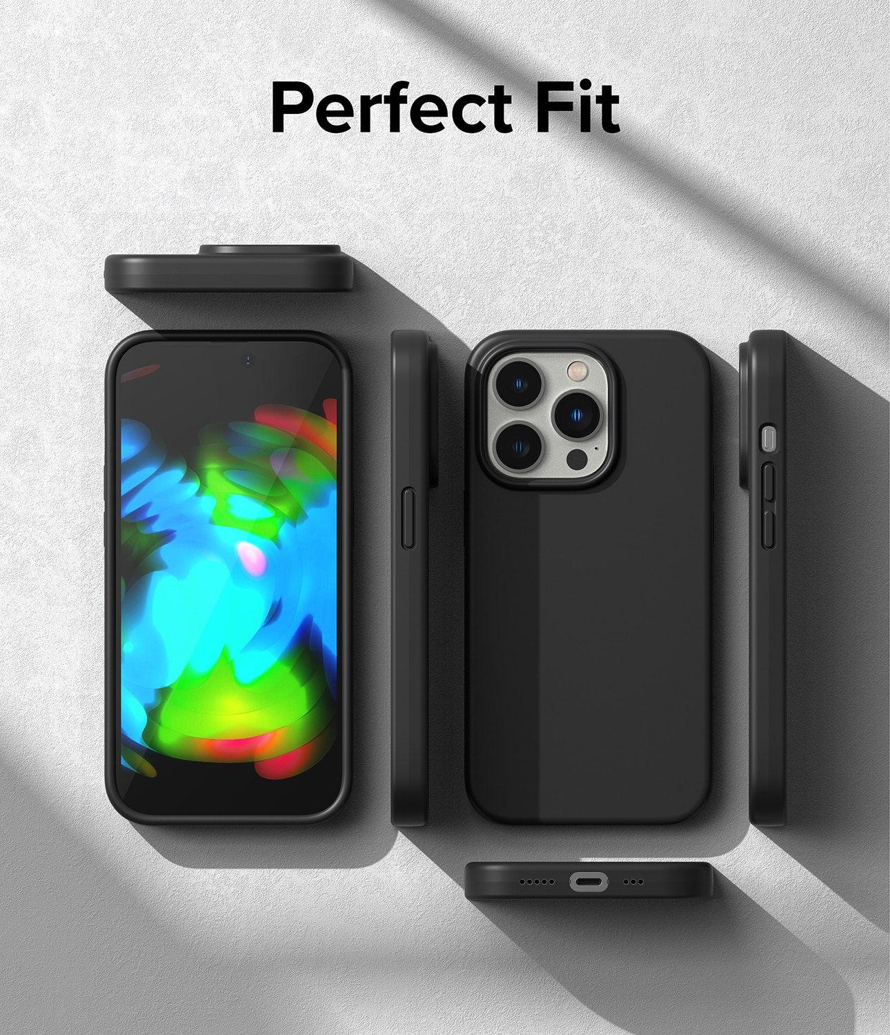 Silicone Case iPhone 14 Pro Black