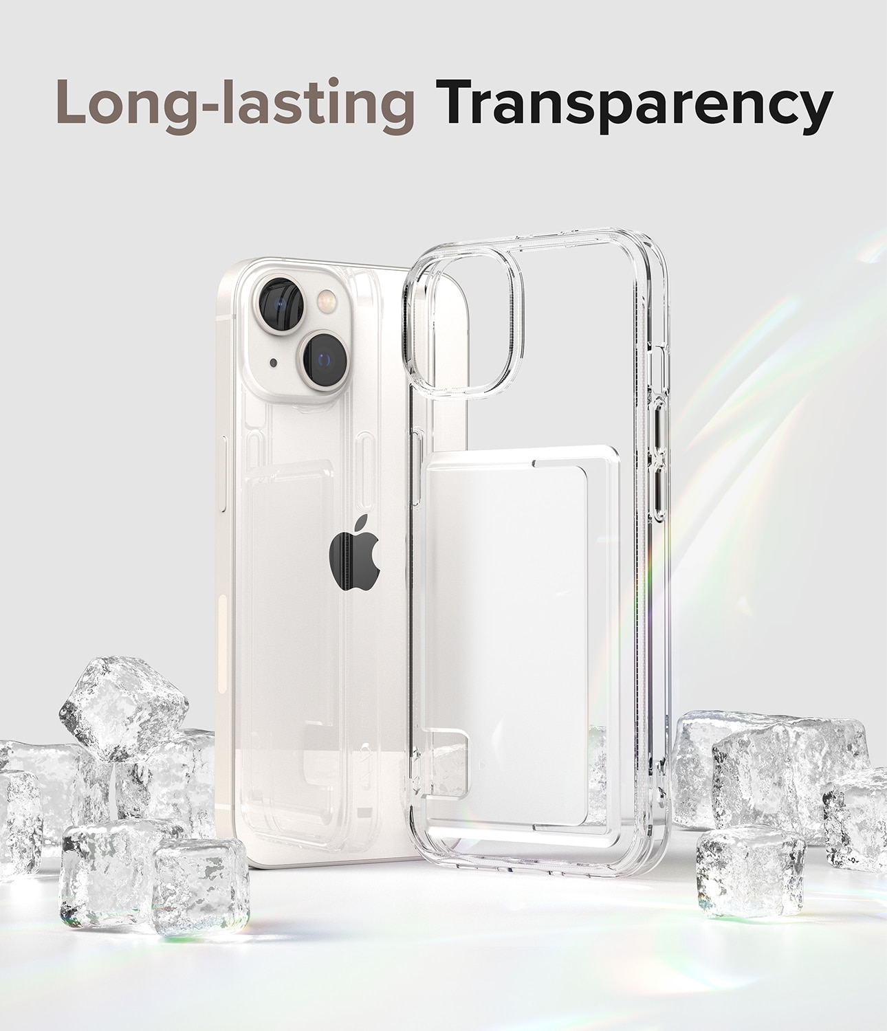 Fusion Card Case iPhone 14 Plus Clear