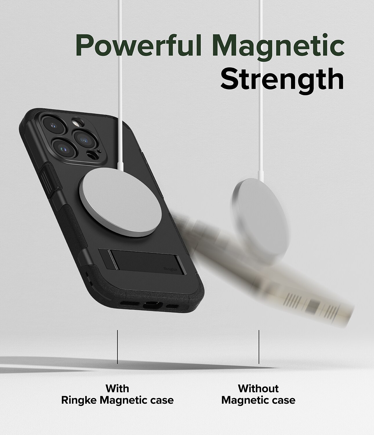 Alles Magnetic Case iPhone 15 Pro Max svart