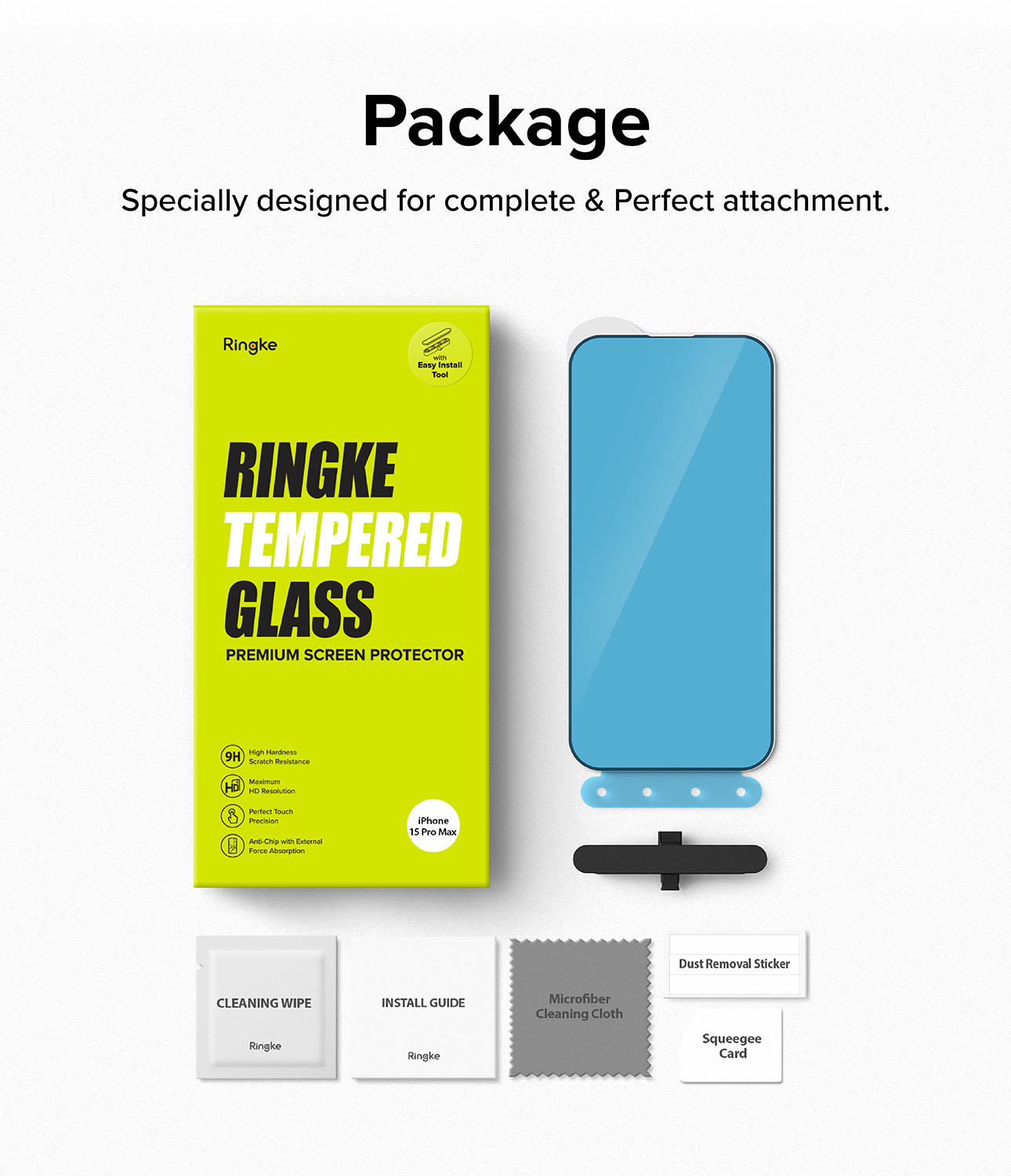 Screen Protector Glass iPhone 15 Pro Max