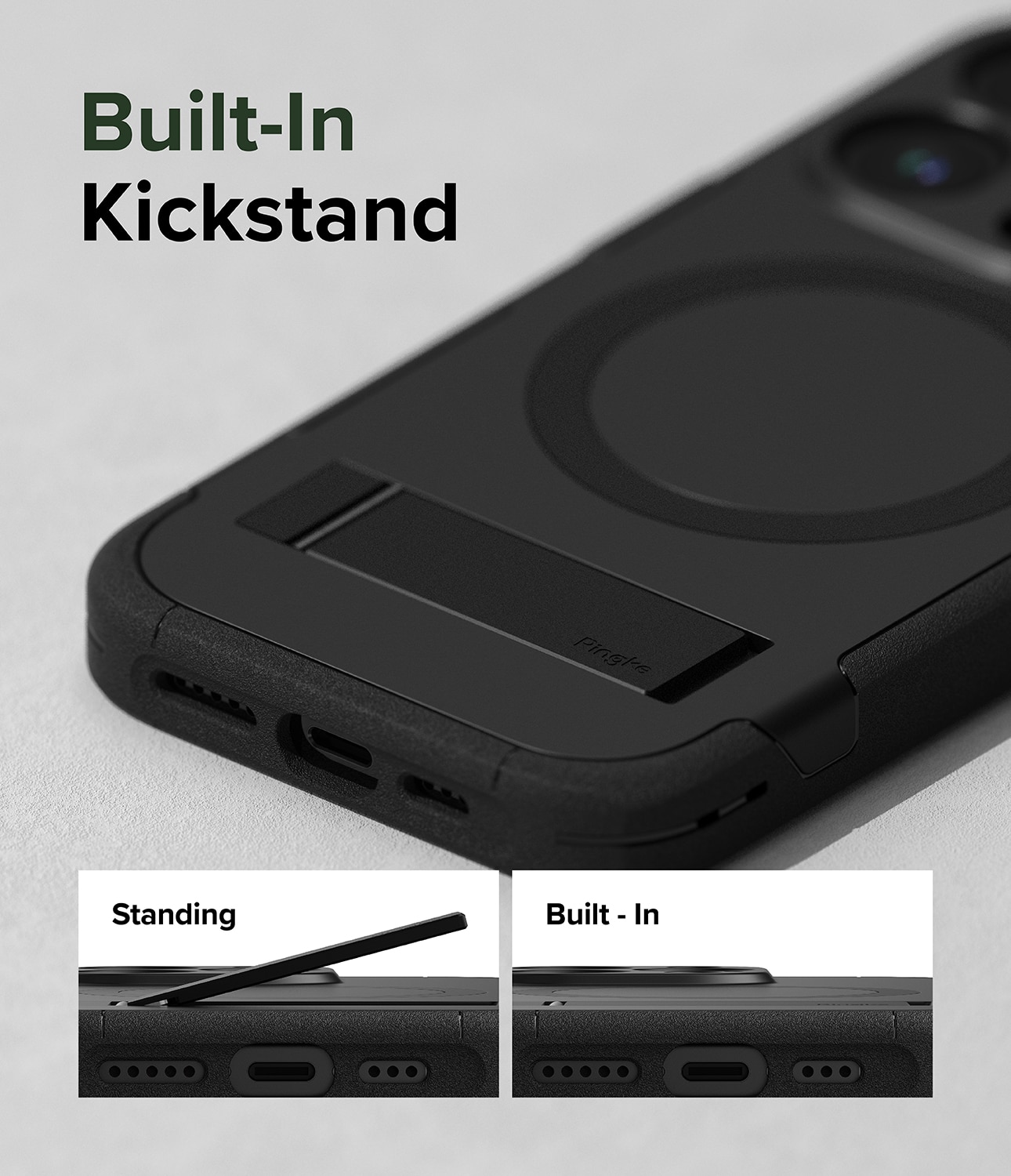 Alles Magnetic Case iPhone 15 Pro svart