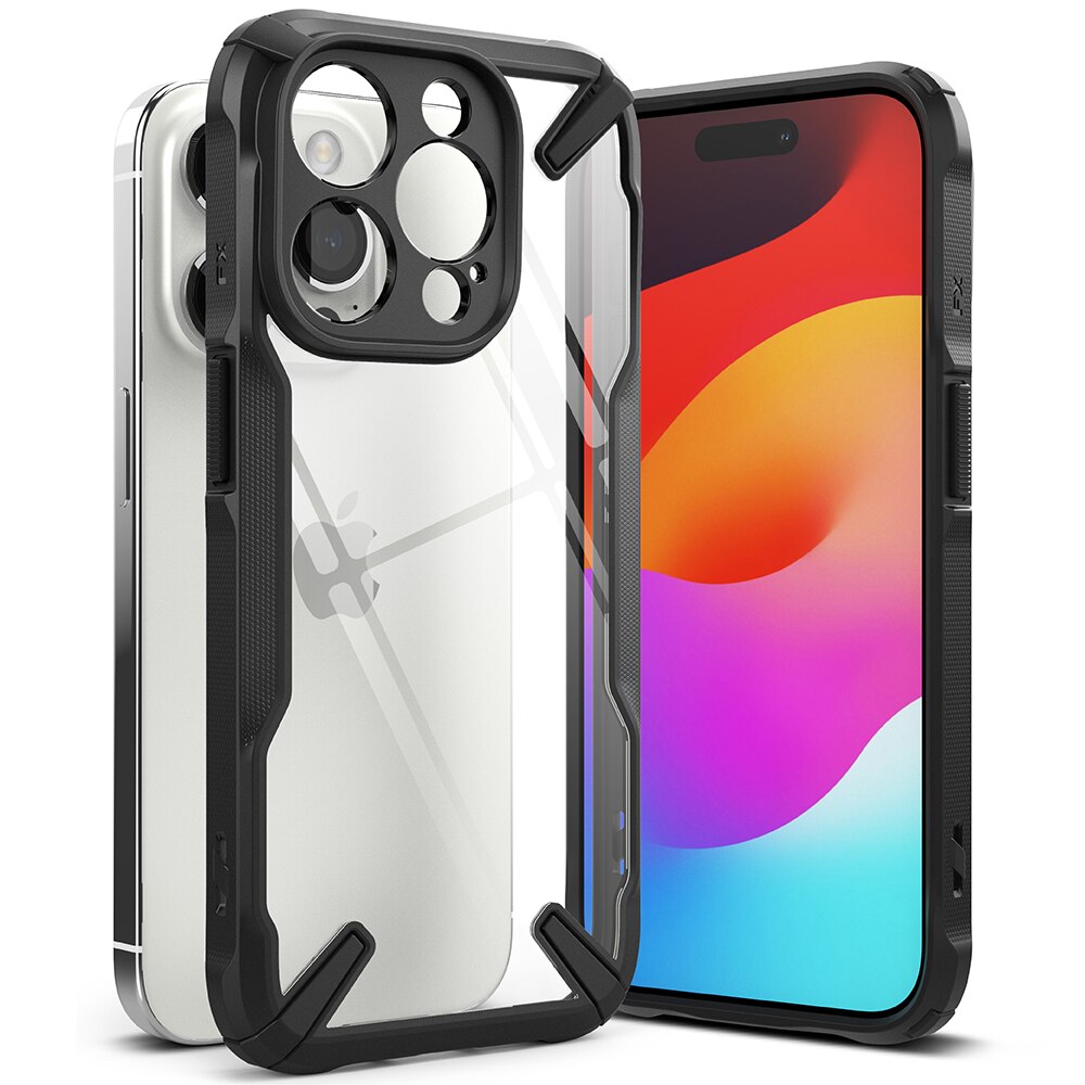 Fusion X Case iPhone 15 Pro Black