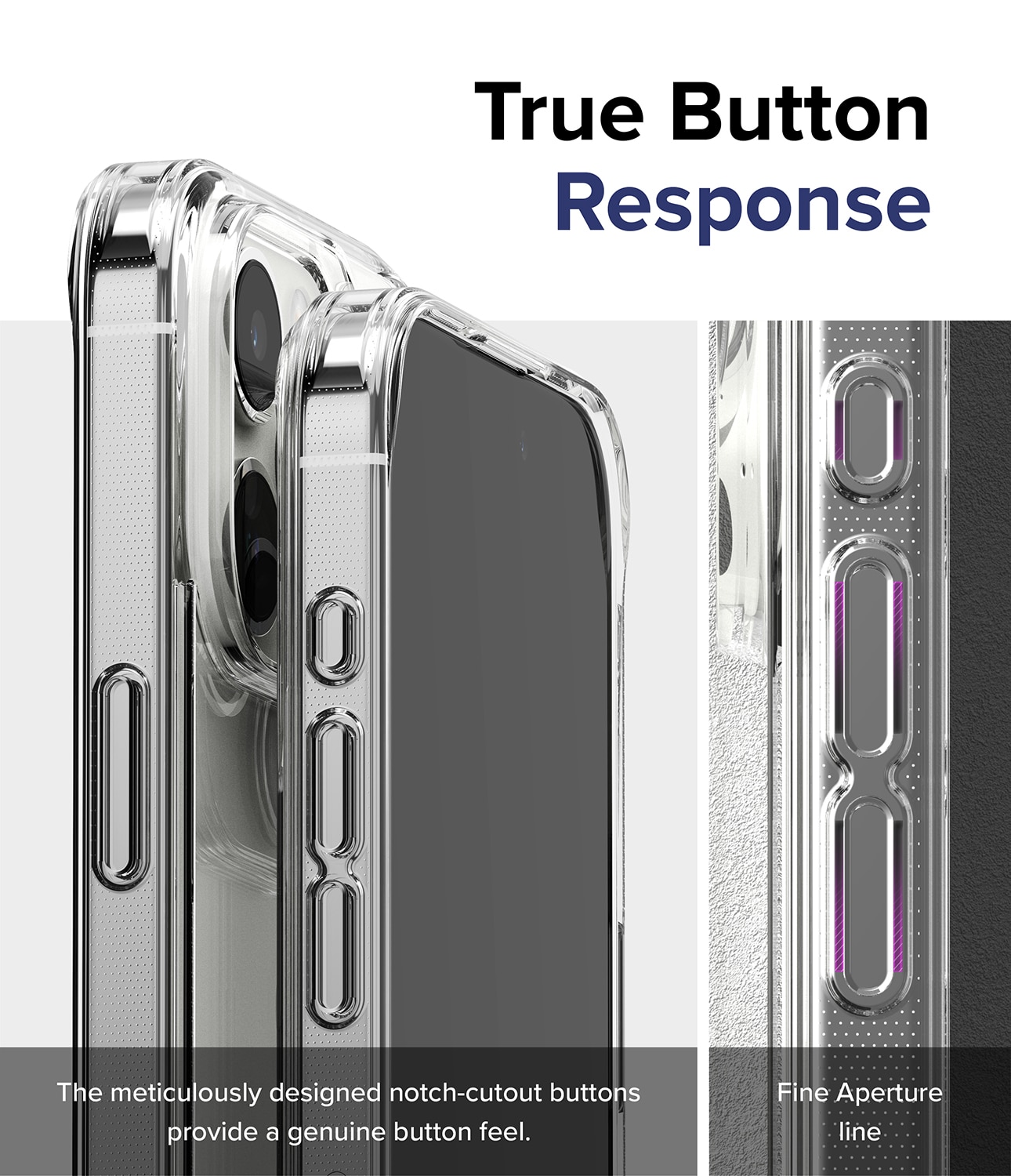 Fusion Case iPhone 15 Pro Max Genomskinlig