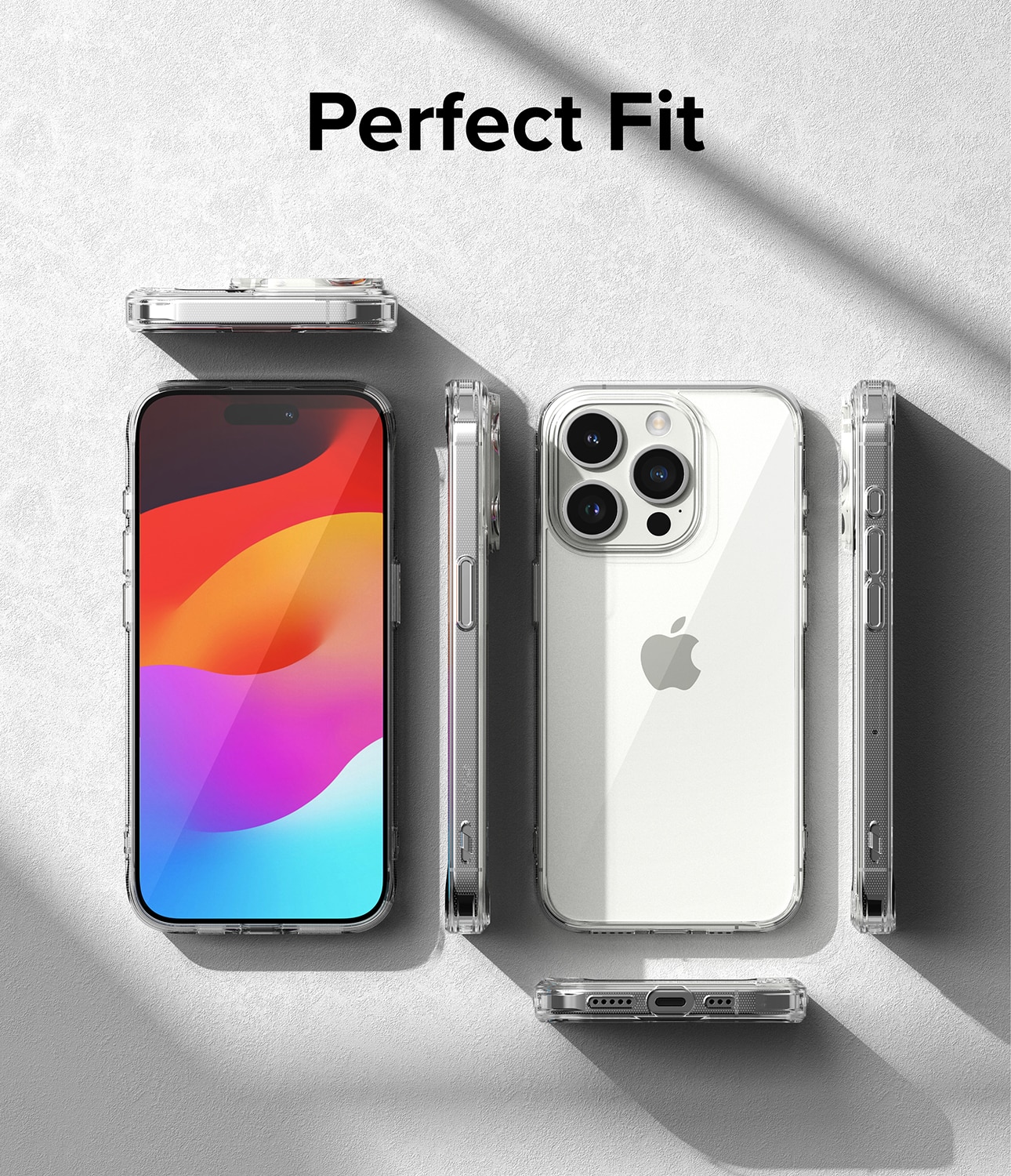 Fusion Case iPhone 15 Pro Max Genomskinlig