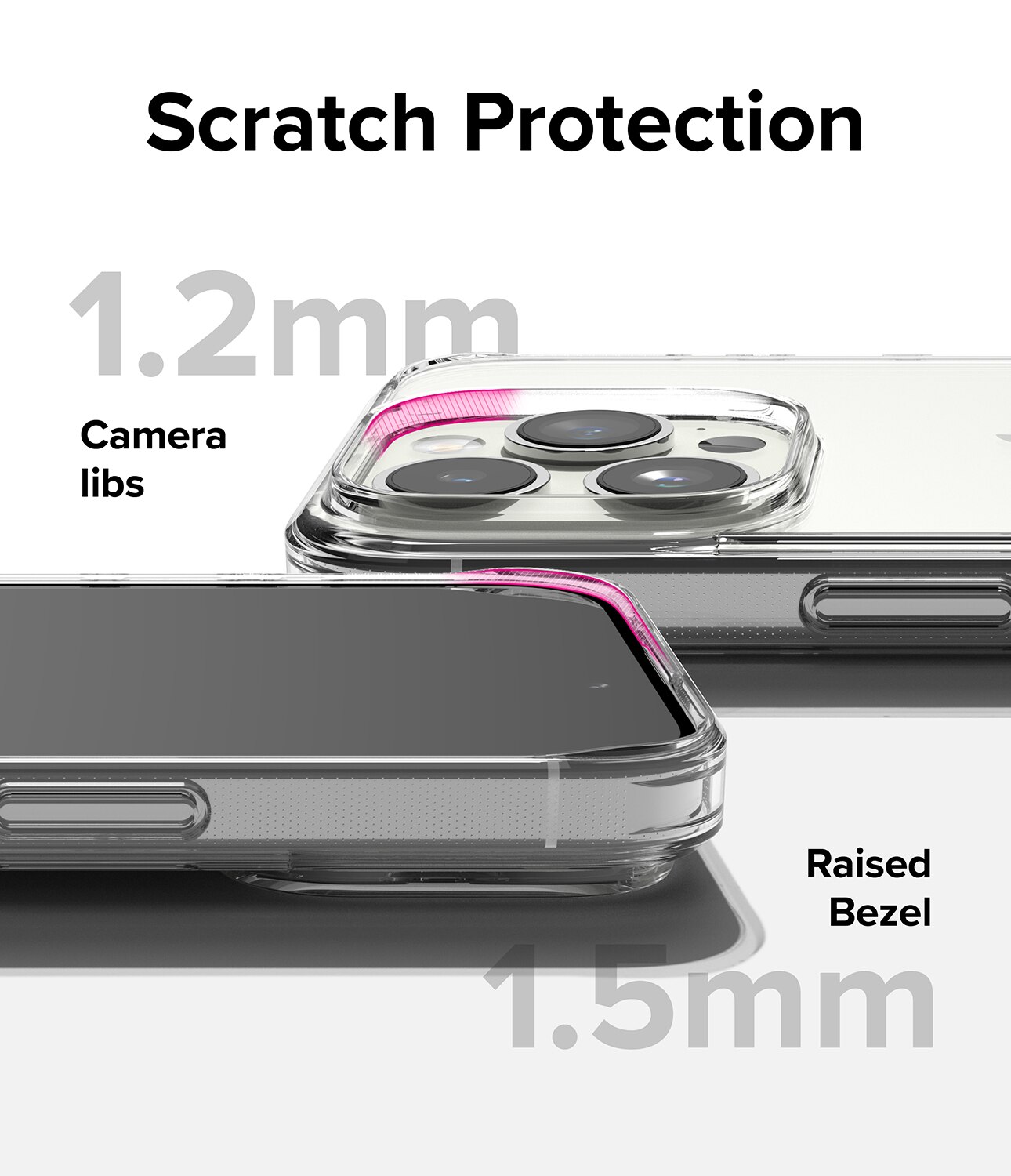 Fusion Case iPhone 15 Pro Max Genomskinlig
