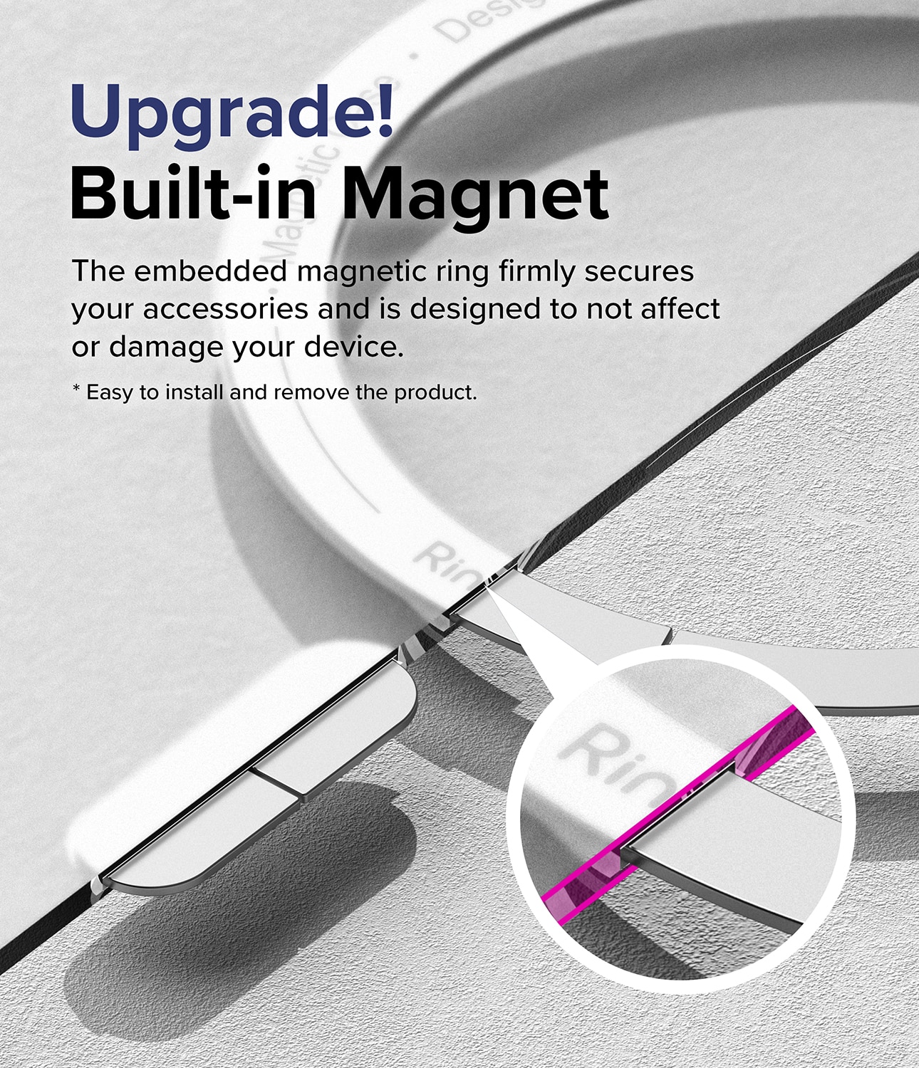 Fusion Magnetic Case iPhone 15 Pro Matt transparent