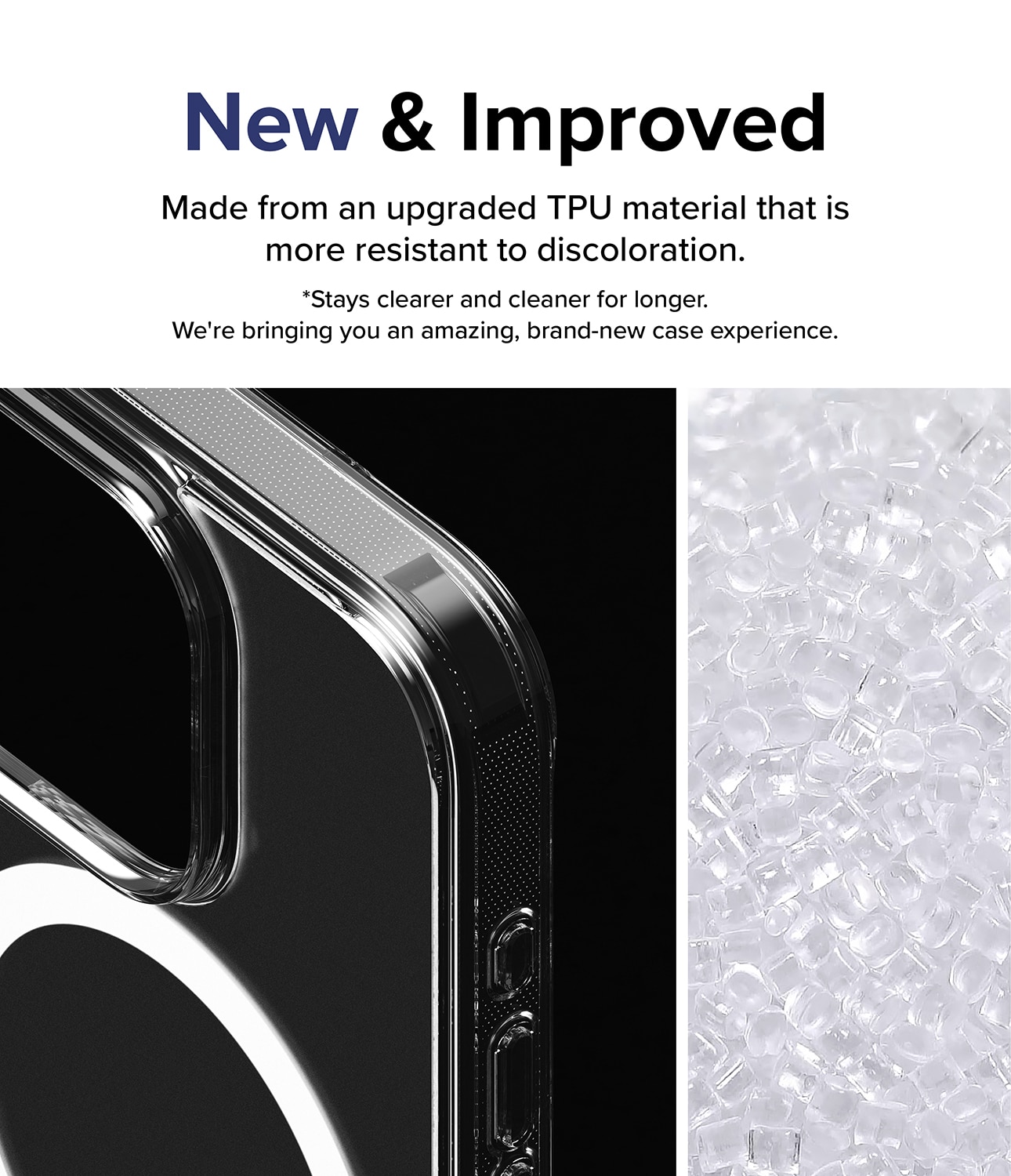Fusion Magnetic Case iPhone 15 Pro Matt transparent
