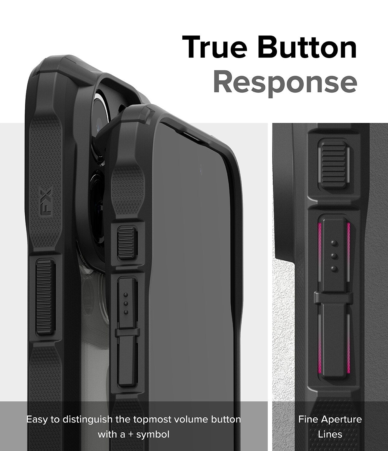 Fusion X Case iPhone 15 Pro Black