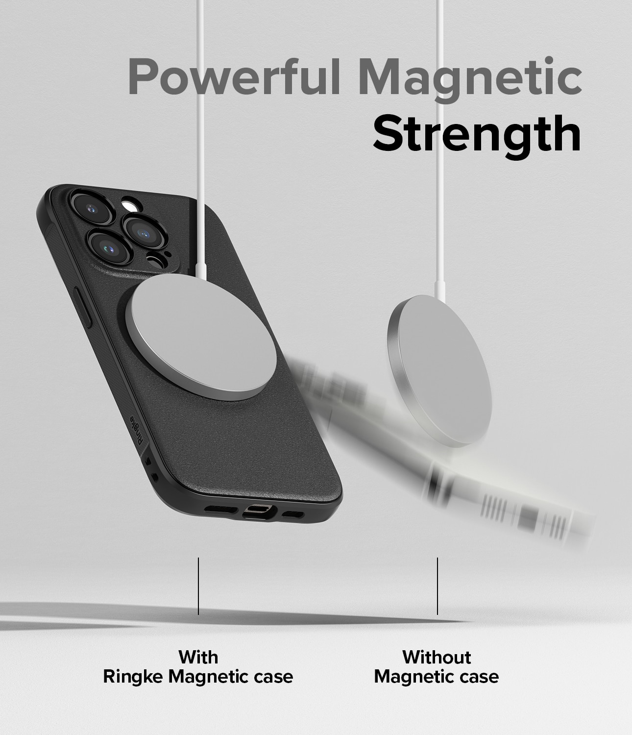 Onyx Magnetic Case iPhone 15 Pro Black