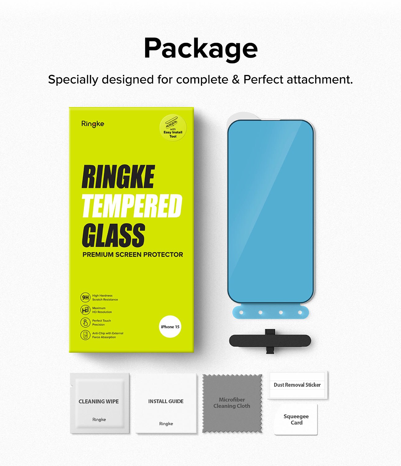 Screen Protector Glass iPhone 15