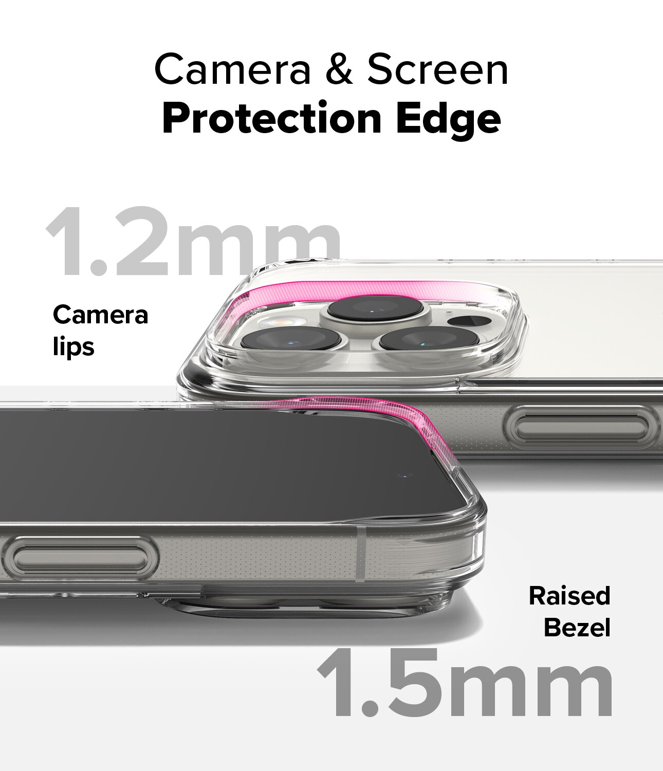Fusion Case iPhone 16 Pro Max Genomskinlig