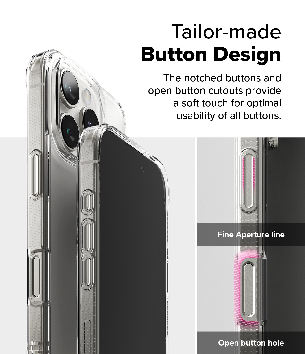 Fusion Case iPhone 16 Pro Max Genomskinlig