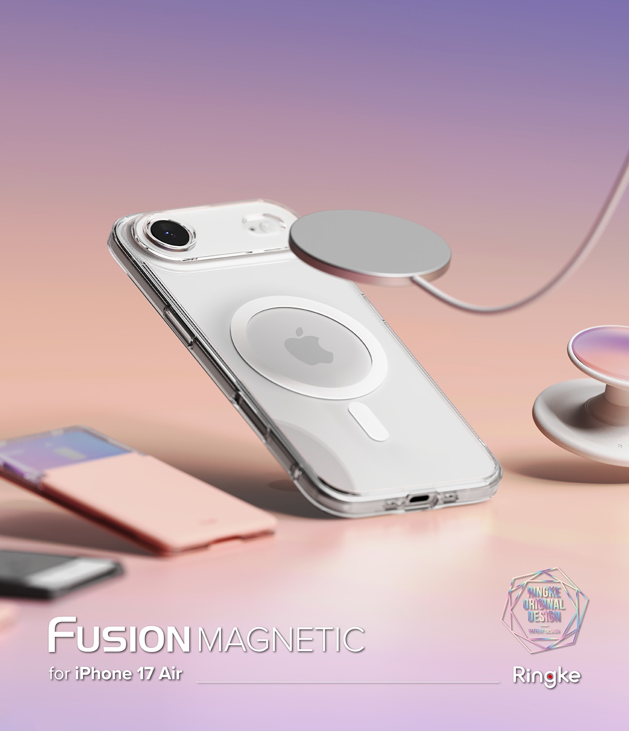 Fusion Magnetic Case iPhone Air Genomskinlig