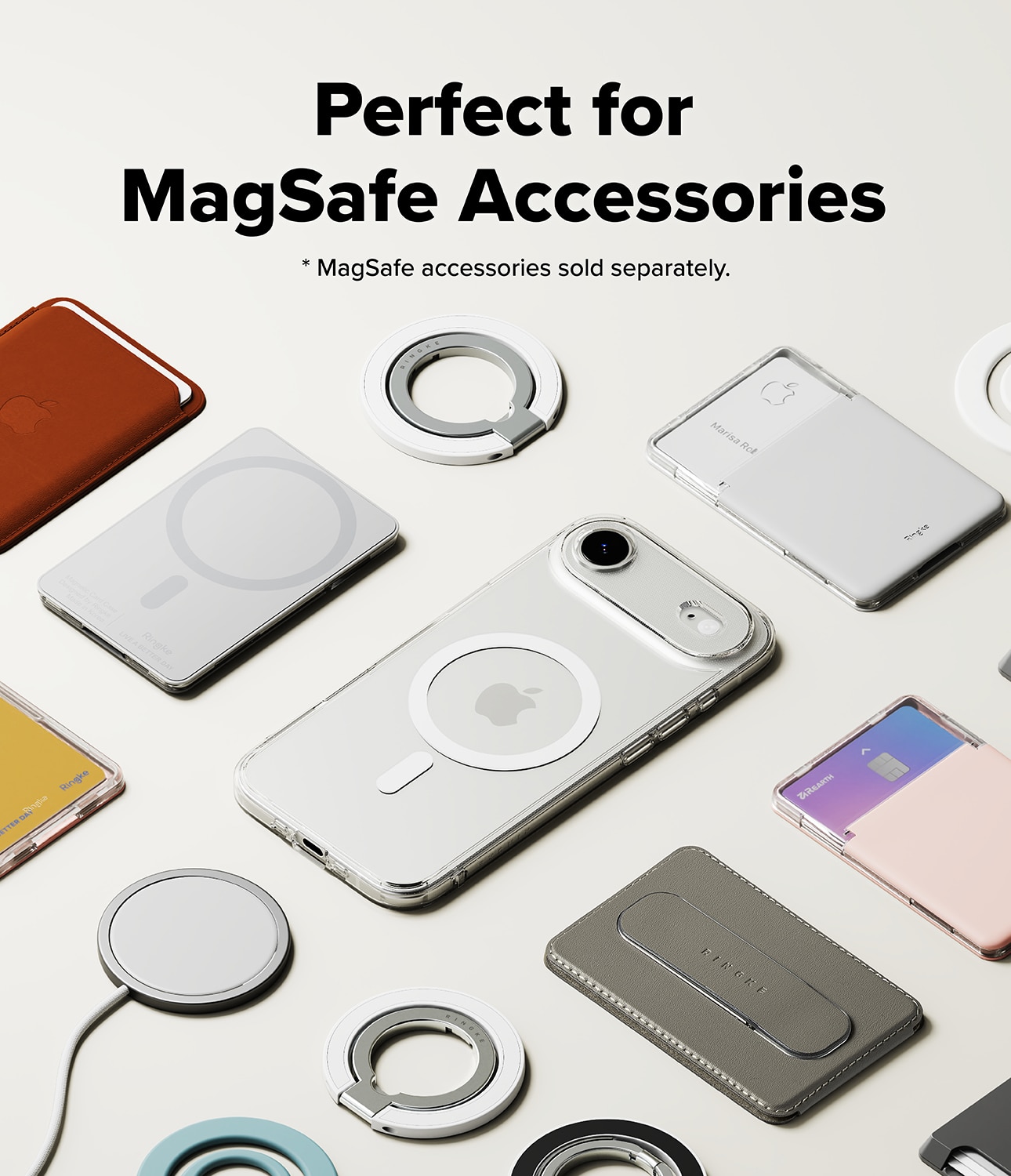 Fusion Magnetic Case iPhone Air Genomskinlig