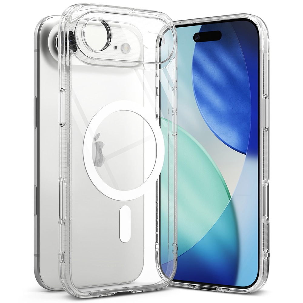 Fusion Magnetic Case iPhone 17 Air Genomskinlig
