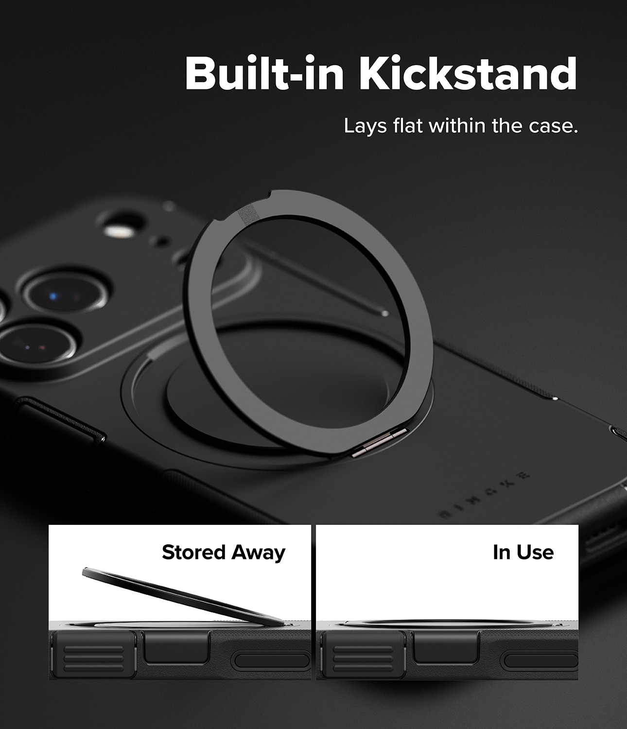 Alles Magnetic Case iPhone 17 Pro Svart