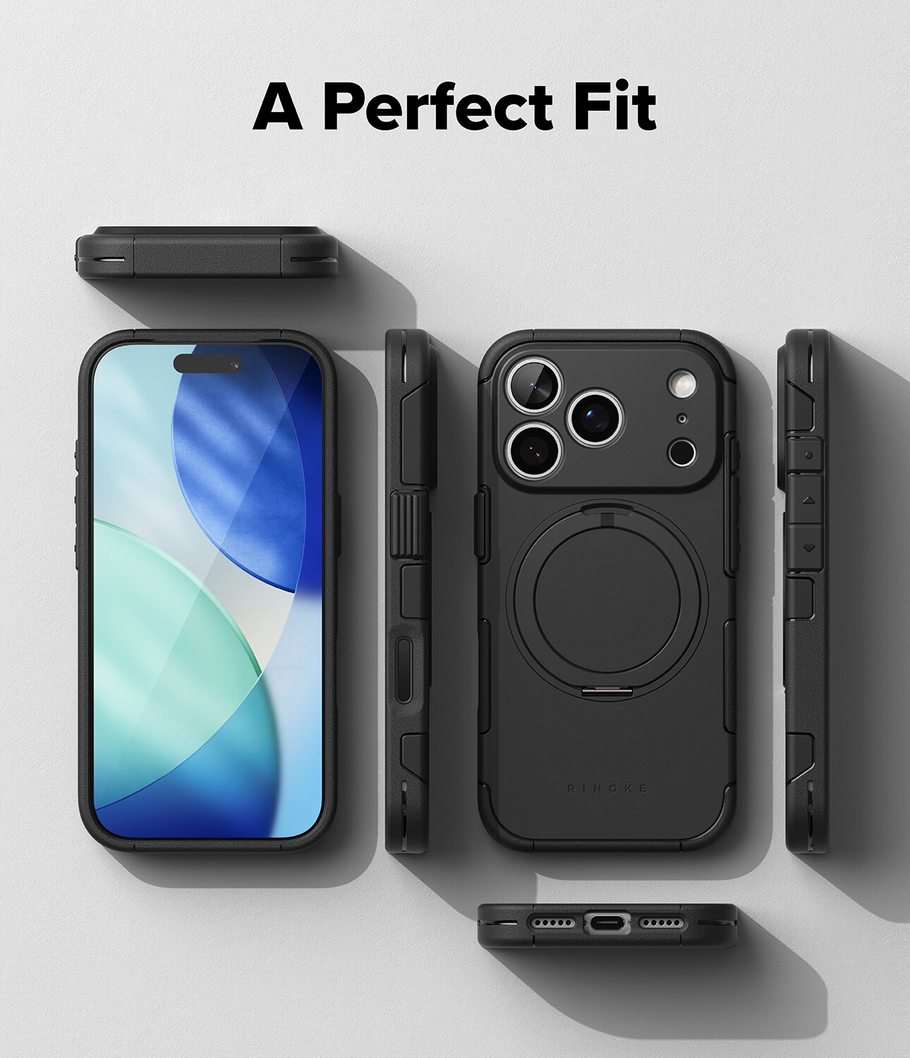 Alles Magnetic Case iPhone 17 Pro Svart