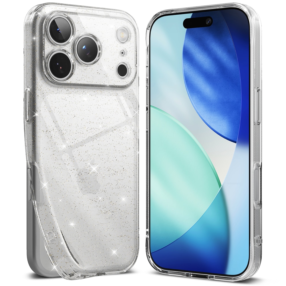 Air Case iPhone 17 Pro Glitter Clear