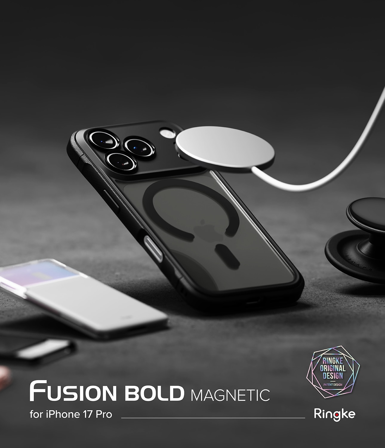 Fusion Bold Magnetic MagSafe Case iPhone 17 Pro Max Matte Black