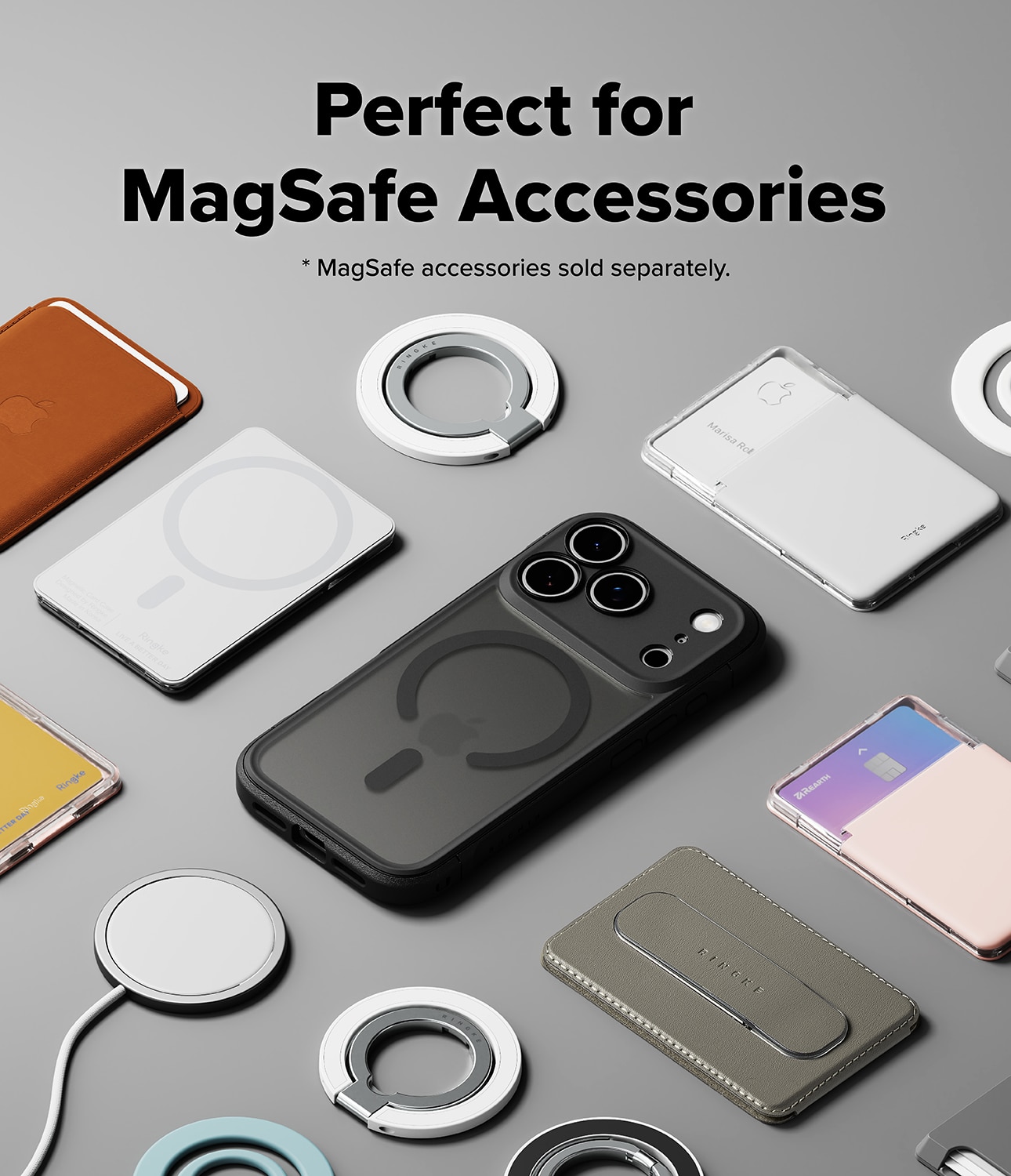 Fusion Bold Magnetic MagSafe Case iPhone 17 Pro Max Matte Black