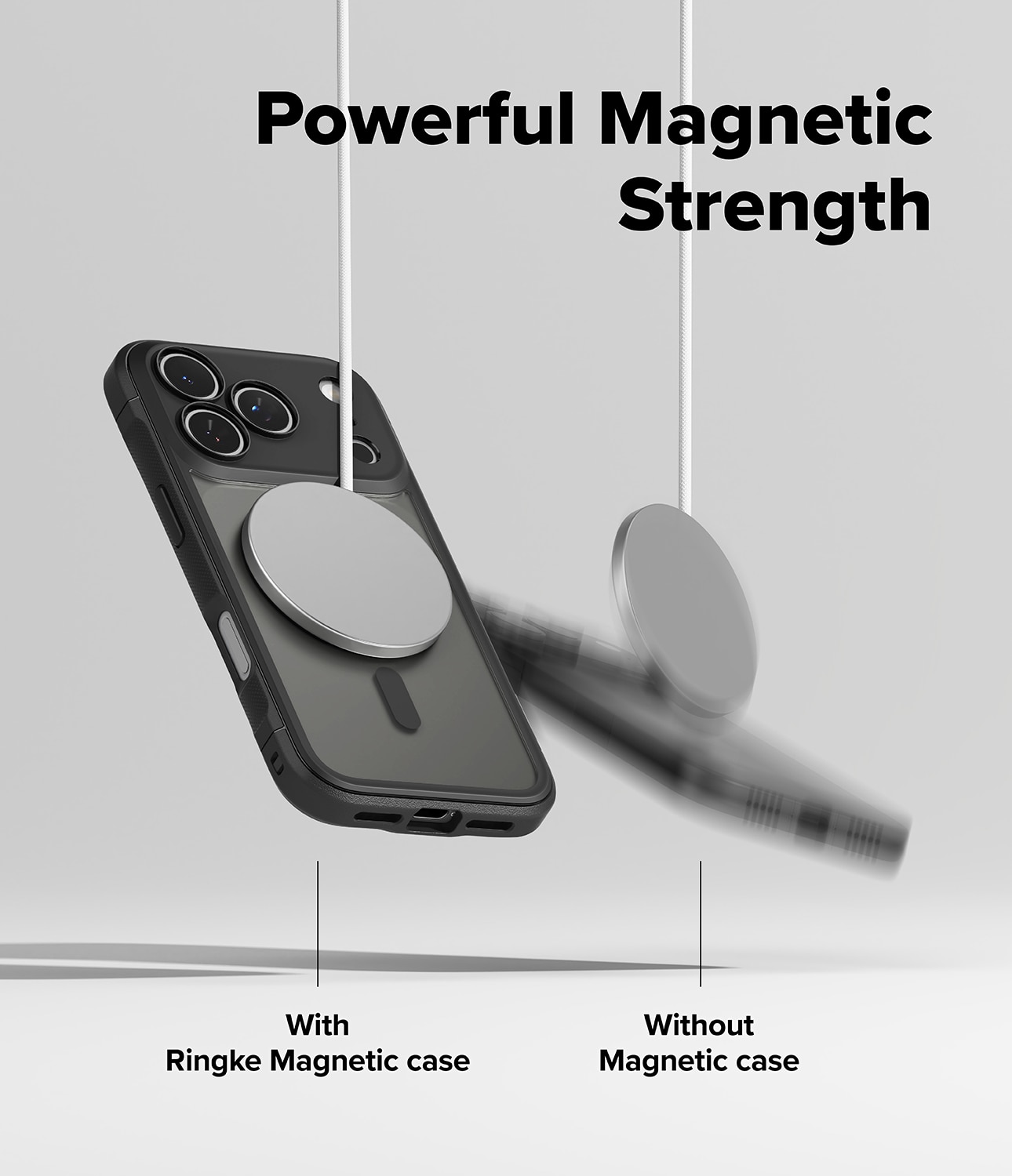Fusion Bold Magnetic MagSafe Case iPhone 17 Pro Max Matte Black