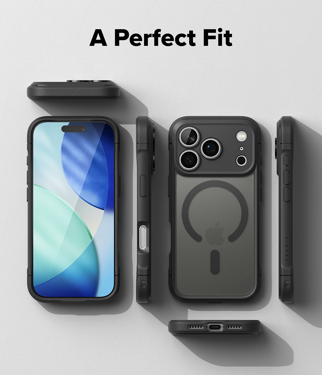 Fusion Bold Magnetic MagSafe Case iPhone 17 Pro Max Matte Black
