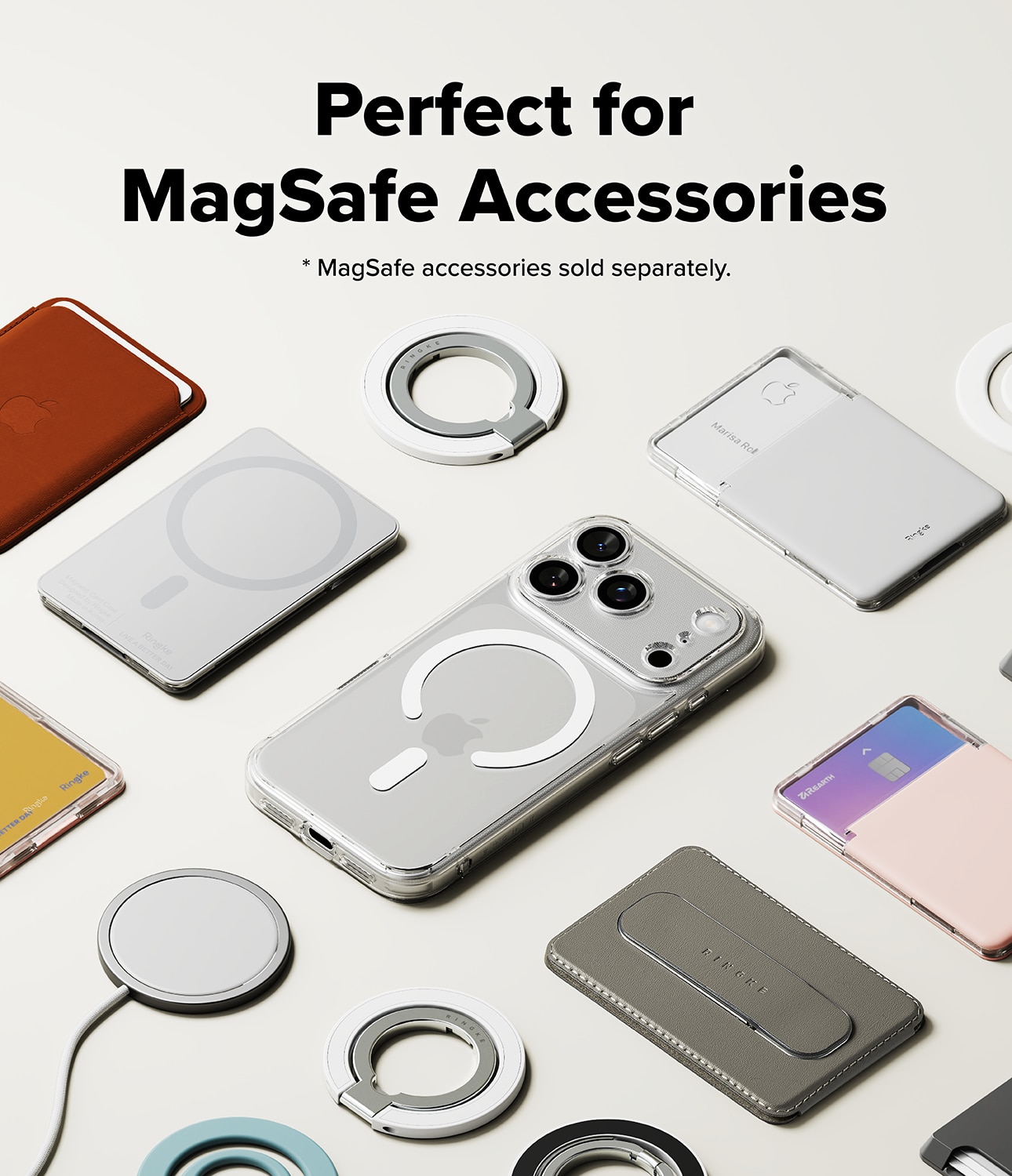 Fusion Magnetic Case iPhone 17 Pro Max Genomskinlig