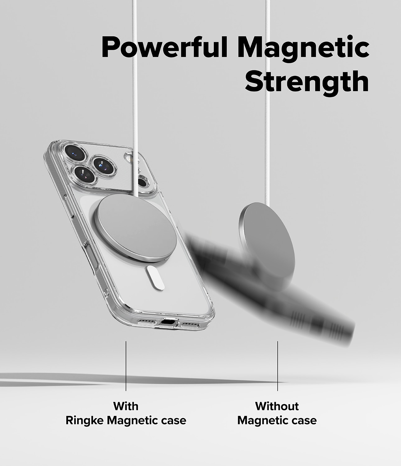 Fusion Magnetic Case iPhone 17 Pro Max Genomskinlig