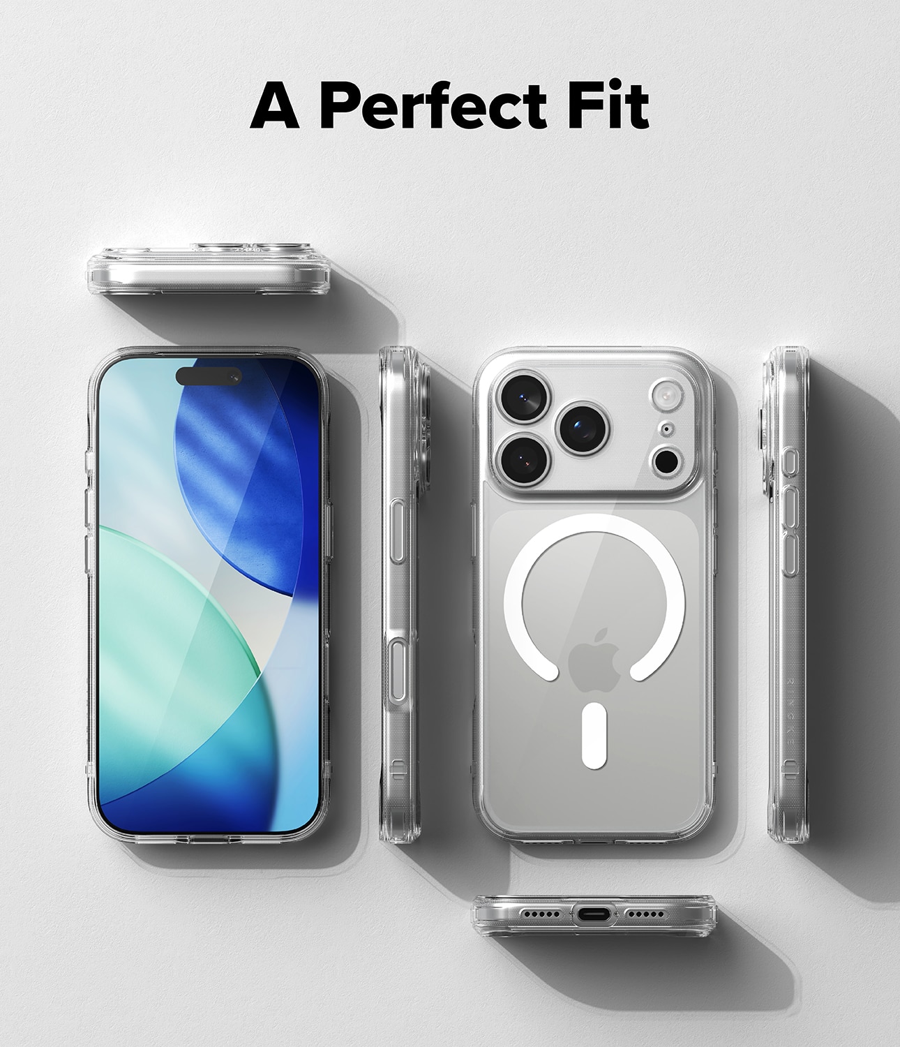 Fusion Magnetic Case iPhone 17 Pro Max Genomskinlig