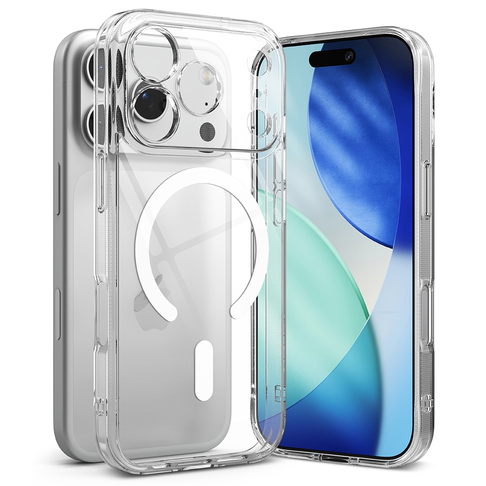 Fusion Magnetic Case iPhone 17 Pro Genomskinlig