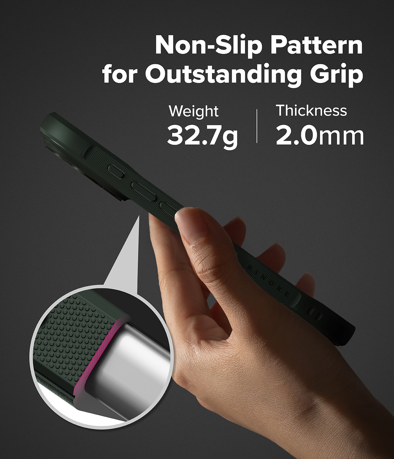 Onyx Case iPhone 17 Pro Max Dark Green