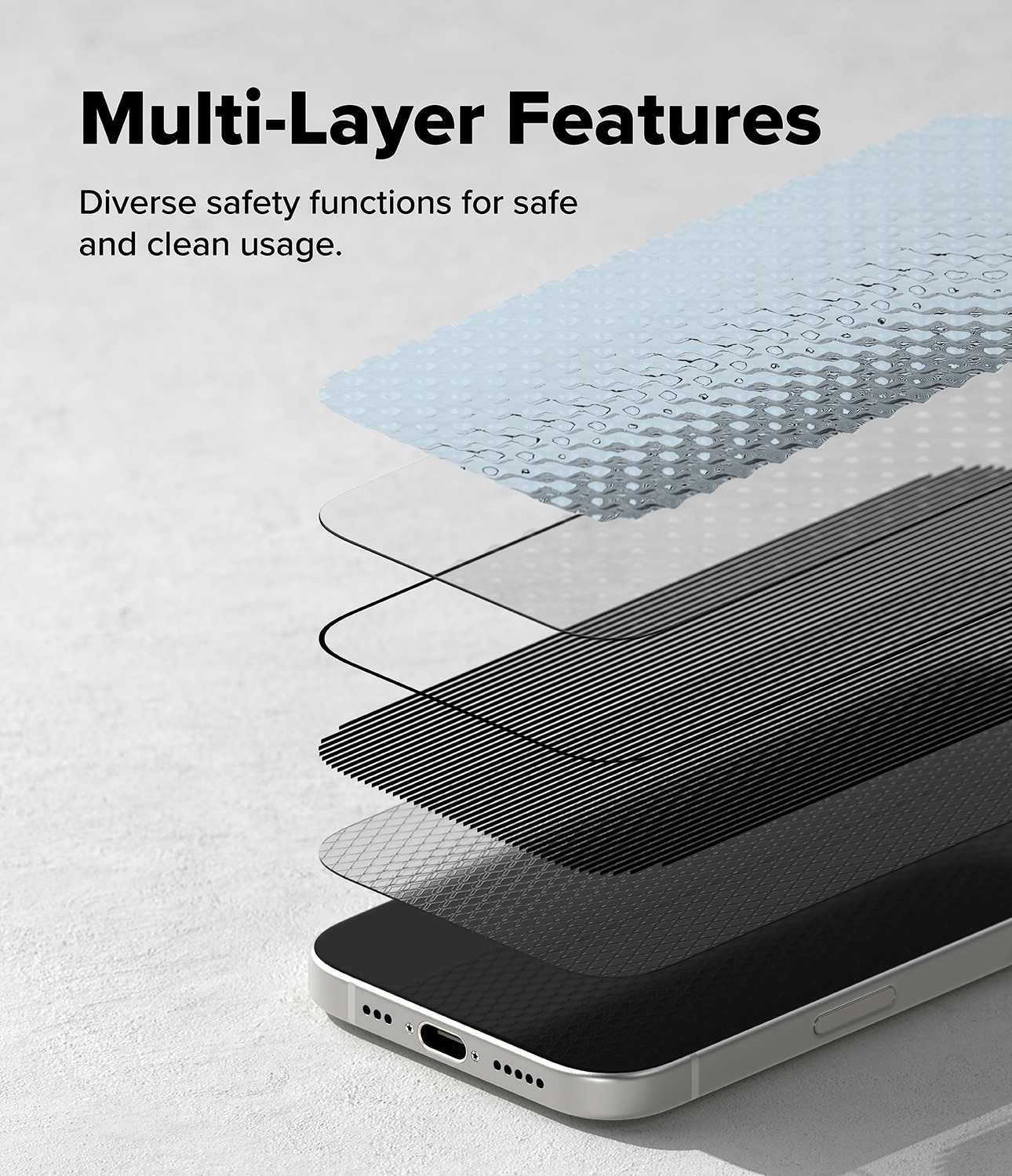 Easy Slide Privacy Glass (2-pack) iPhone 17
